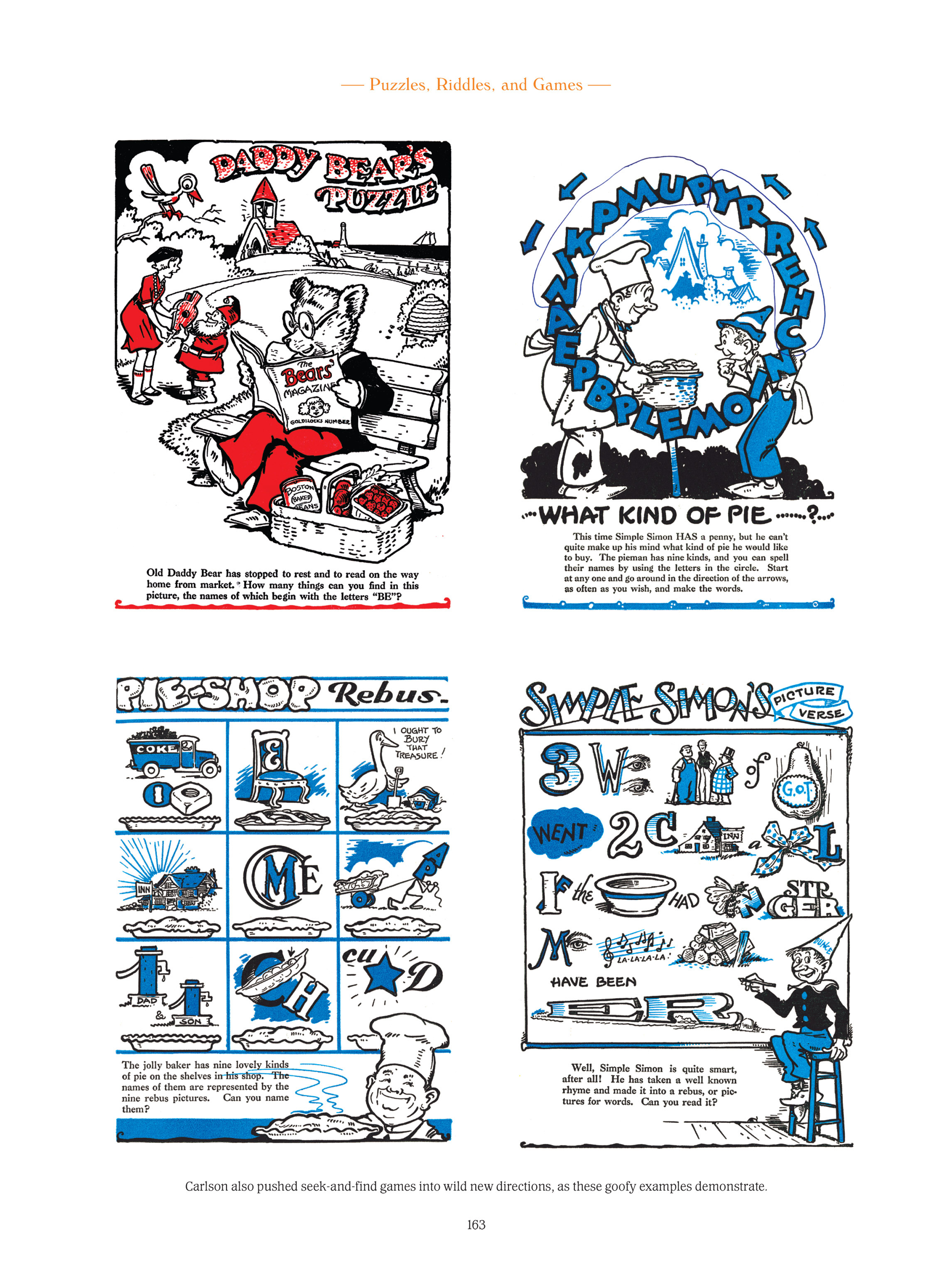 Read online Perfect Nonsense: The Chaotic Comics and Goofy Games of George Carlson comic -  Issue # TPB (Part 2) - 61