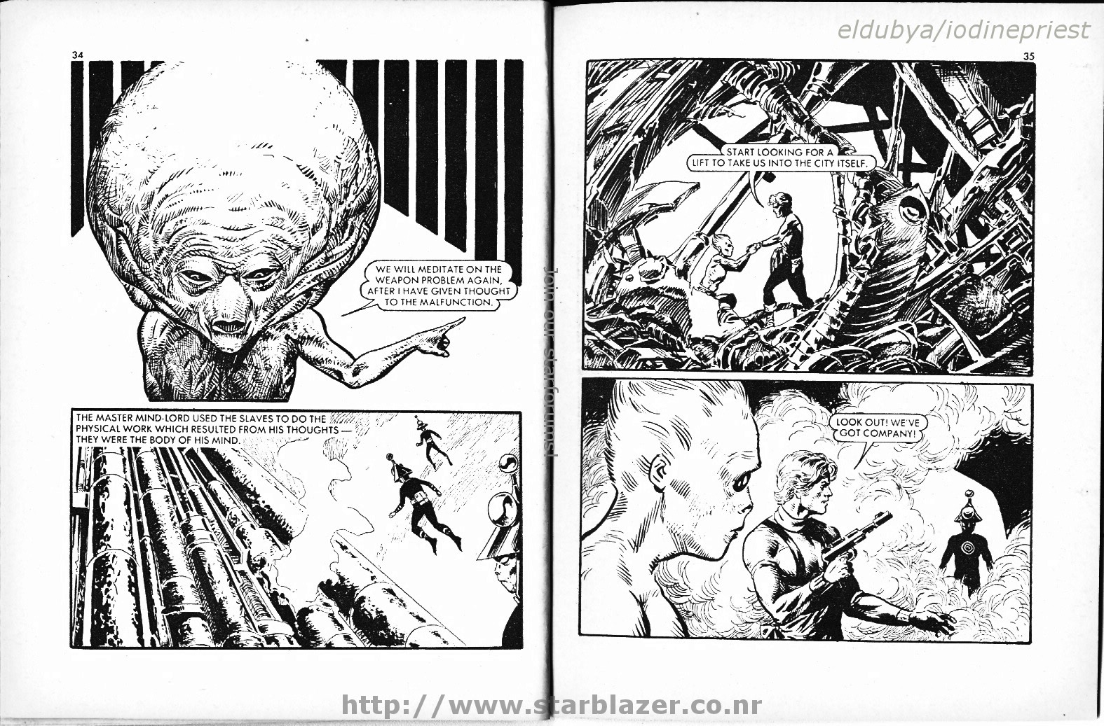 Read online Starblazer comic -  Issue #77 - 19
