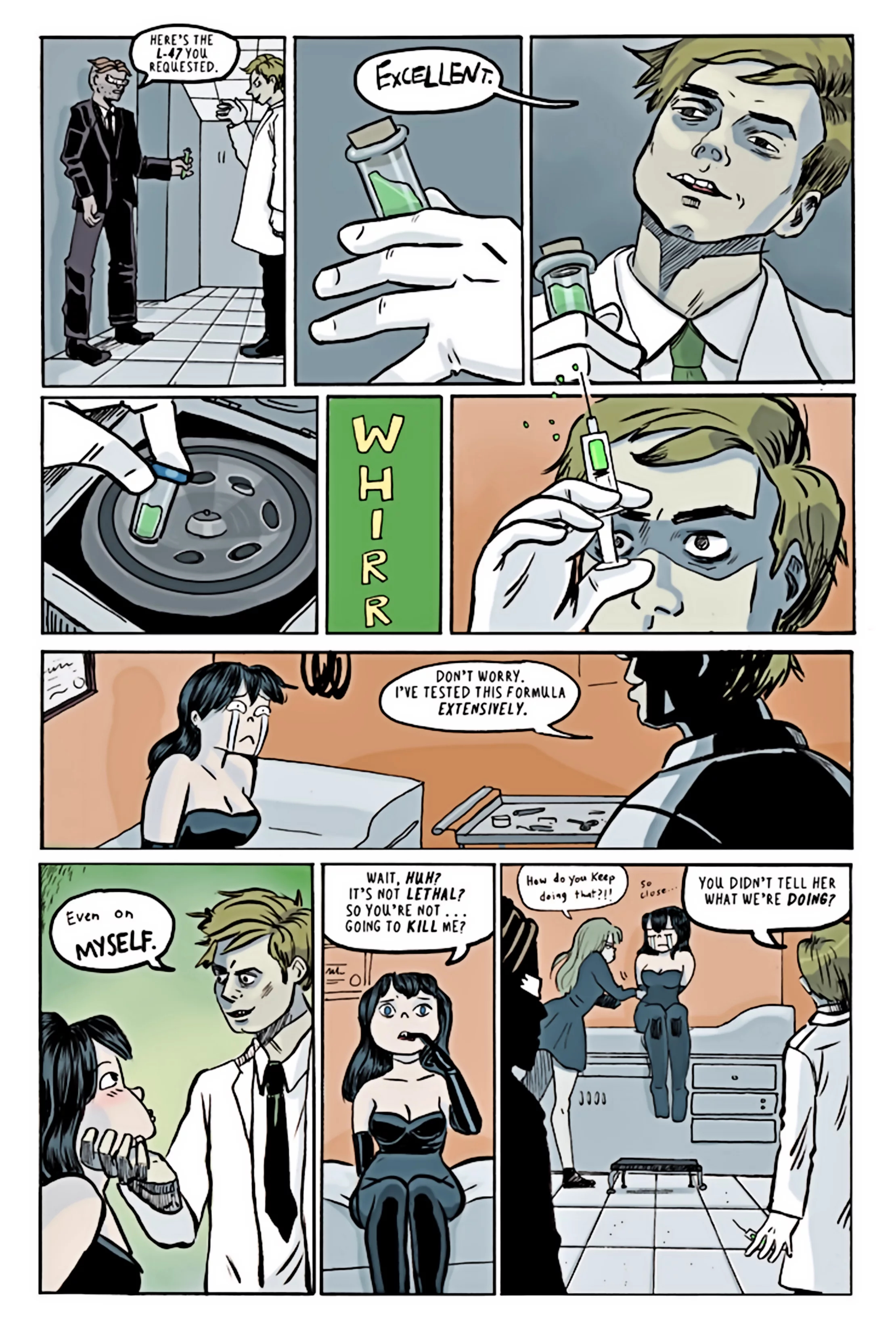 Read online Henchgirl comic -  Issue #6 - 12