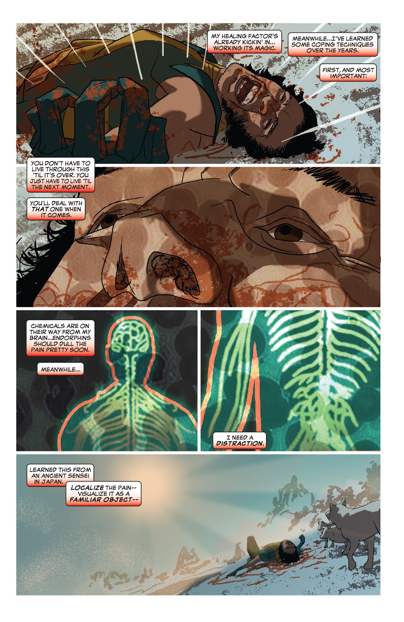 Read online Wolverine: Blood & Sorrow comic -  Issue # TPB - 9