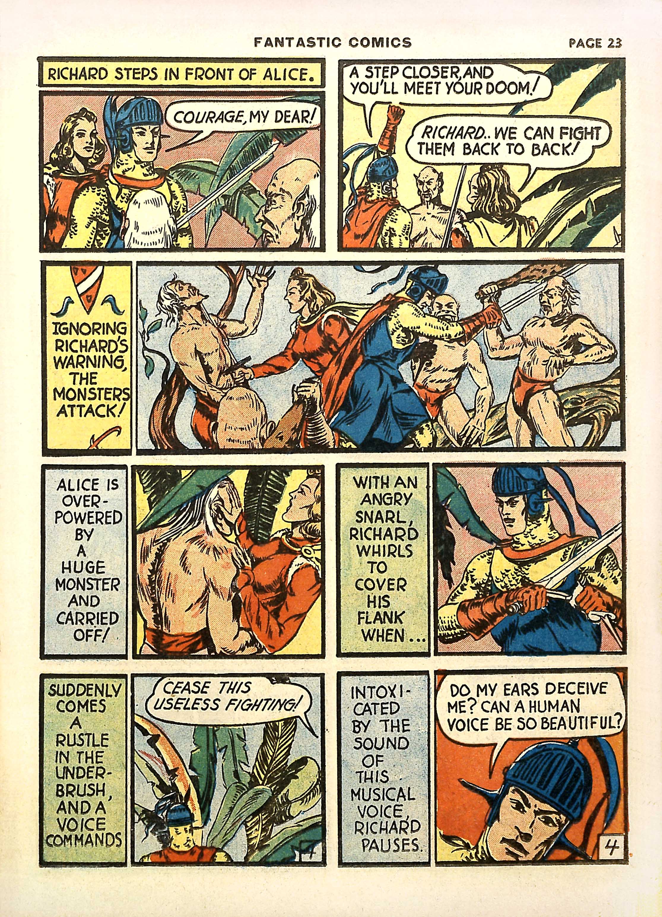 Read online Fantastic Comics comic -  Issue #11 - 26