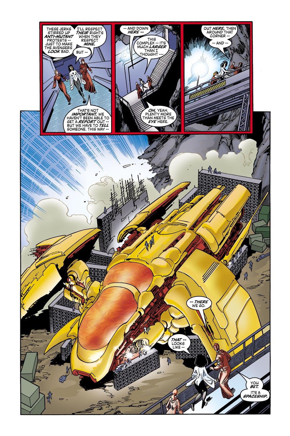 Read online Avengers 2001 comic -  Issue # Full - 21