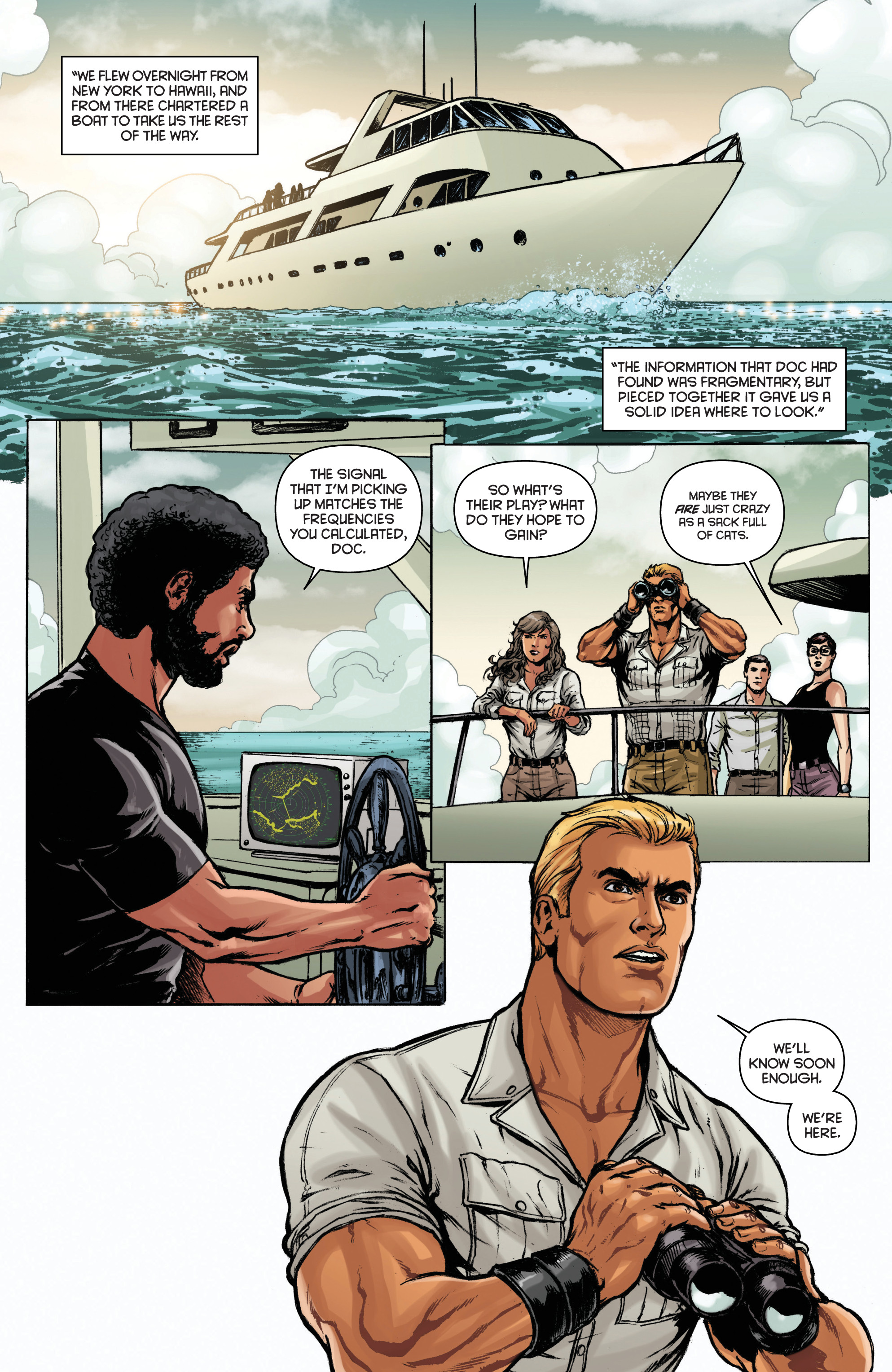 Read online Doc Savage: The Spider's Web comic -  Issue #3 - 14