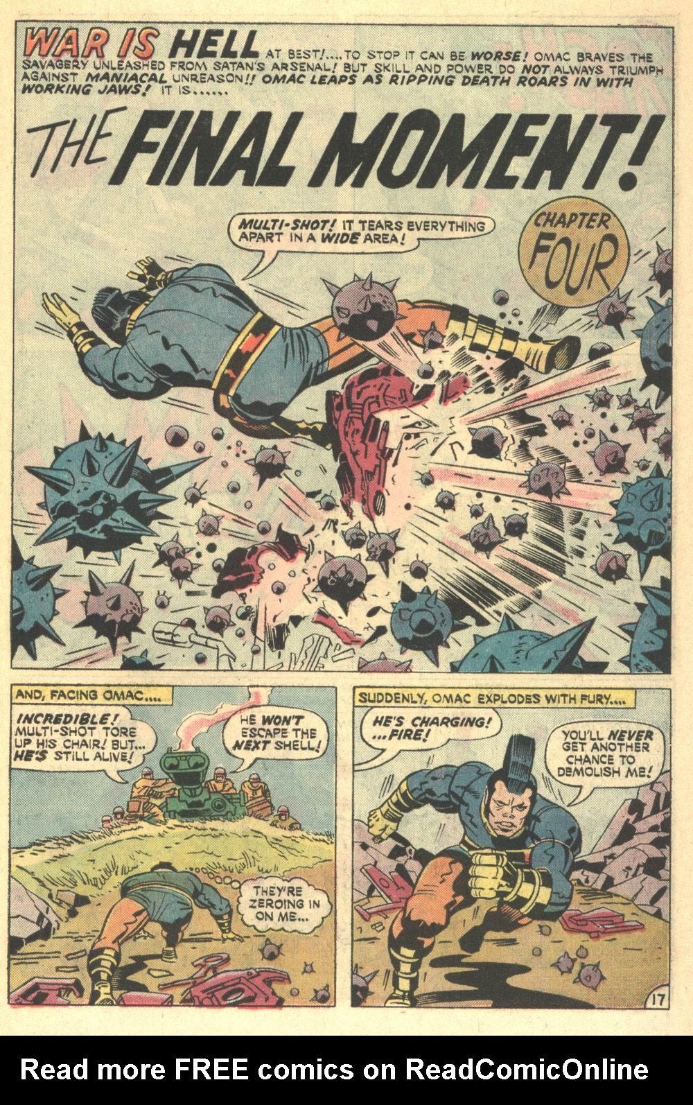 Read online OMAC (1974) comic -  Issue #3 - 17