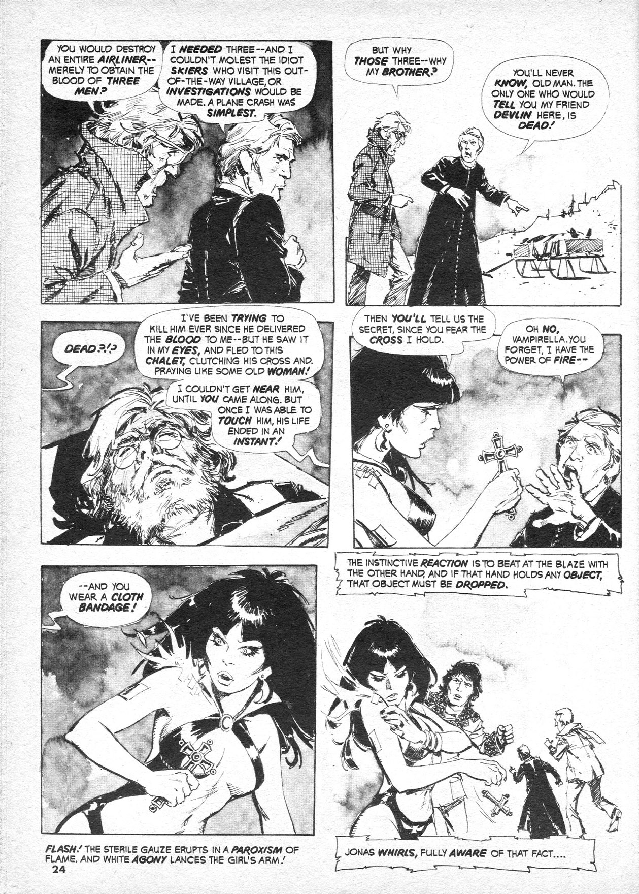 Read online Vampirella (1969) comic -  Issue #74 - 24