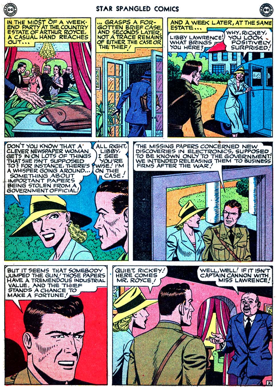 Read online Star Spangled Comics comic -  Issue #50 - 37