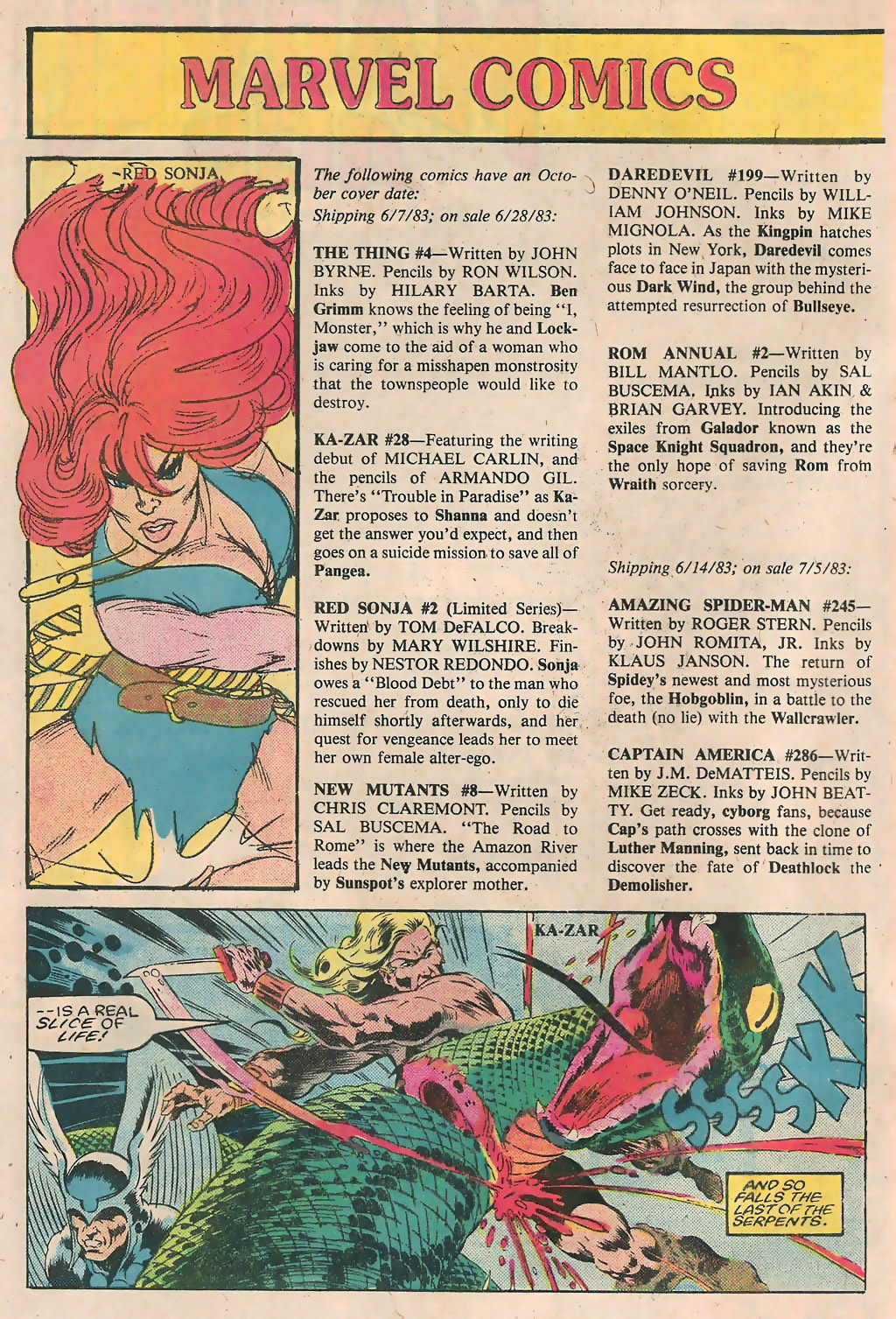 Read online Marvel Age comic -  Issue #4 - 4
