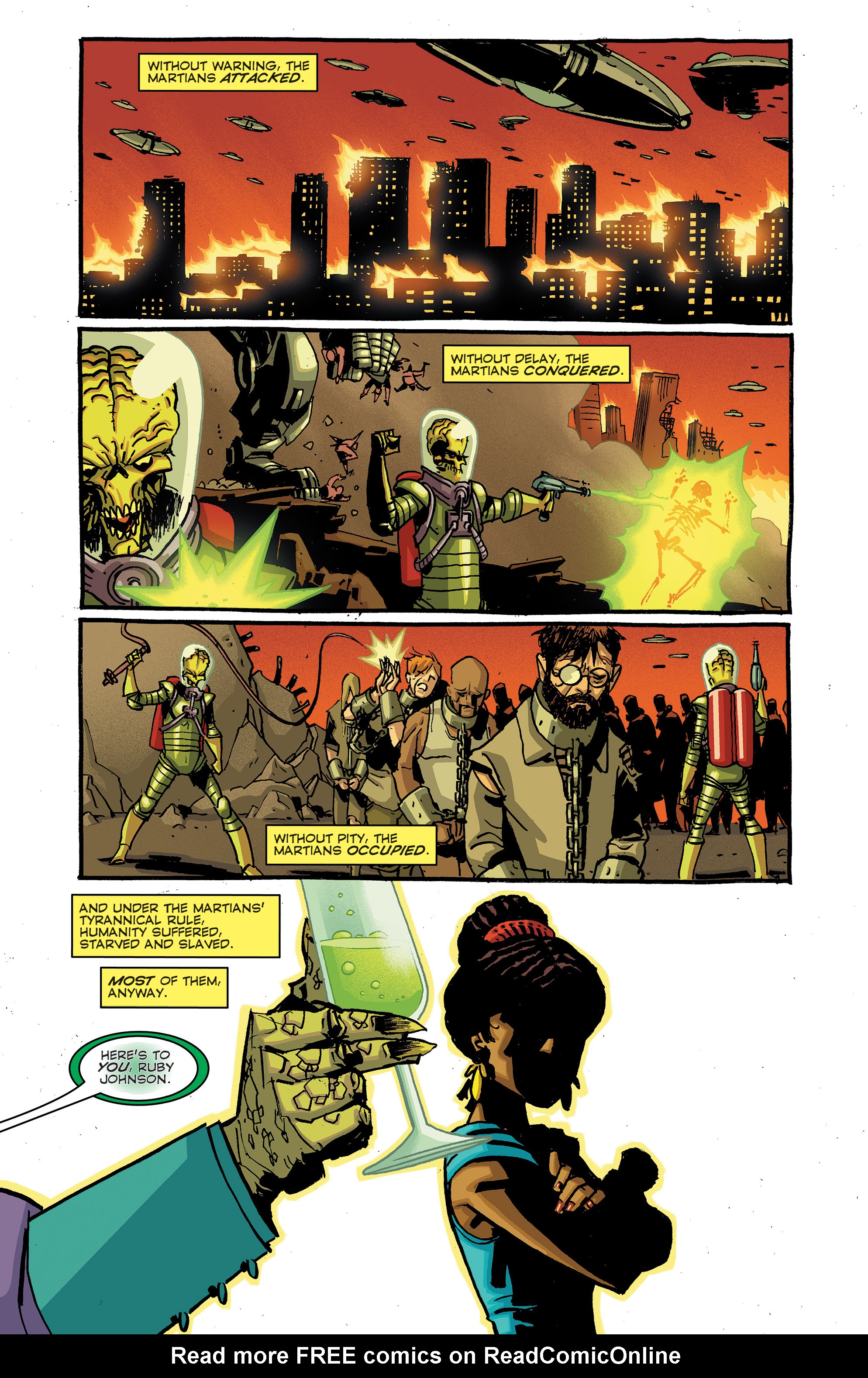 Read online Mars Attacks: Occupation comic -  Issue #3 - 3