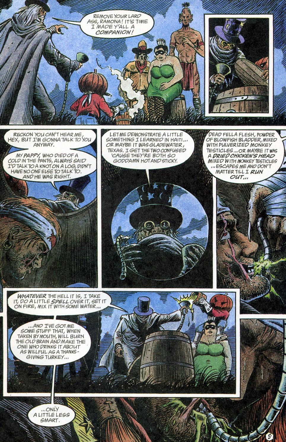 Read online Jonah Hex: Two-Gun Mojo comic -  Issue #4 - 7