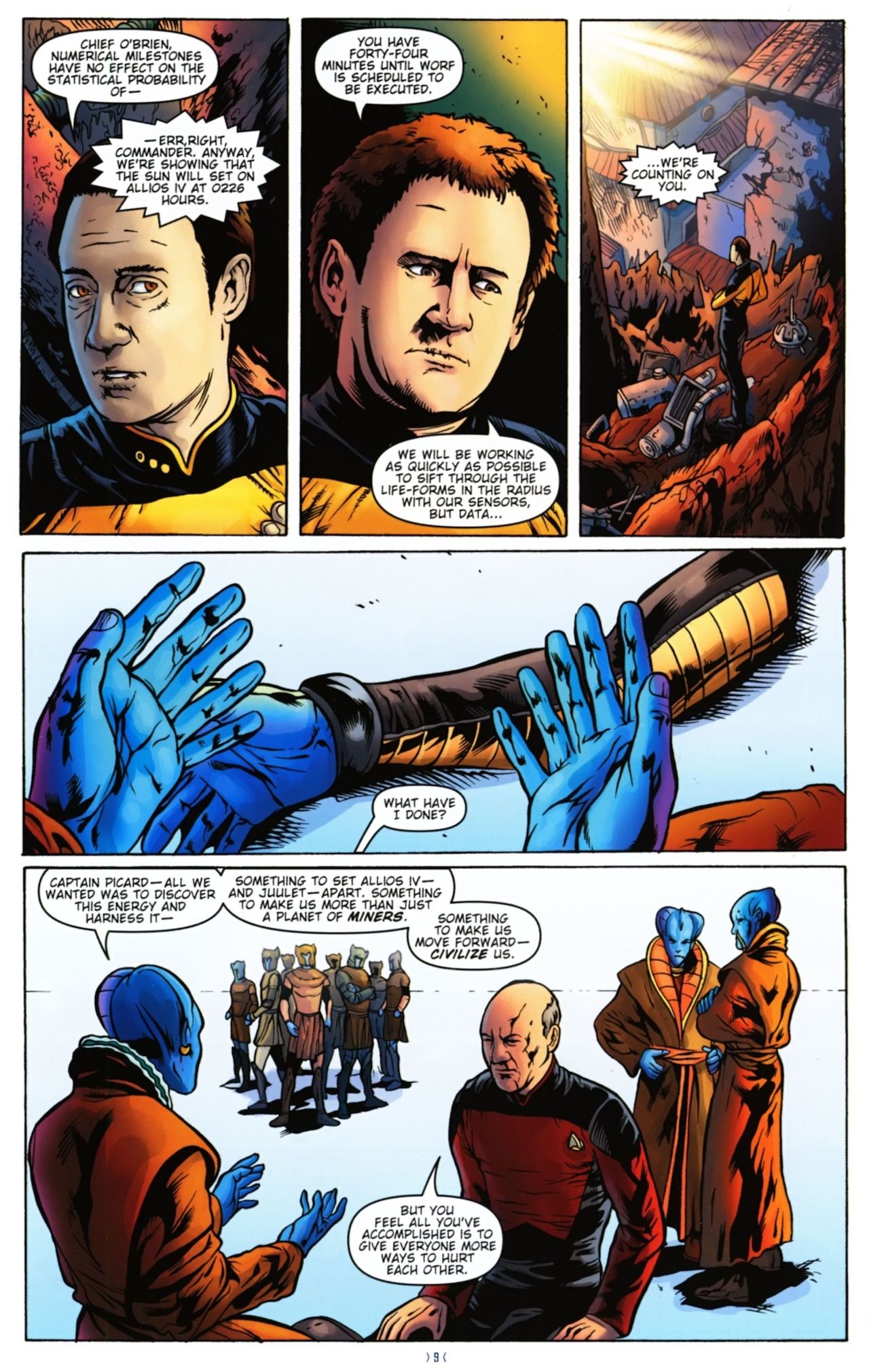 Read online Star Trek: The Next Generation: Ghosts comic -  Issue #5 - 11