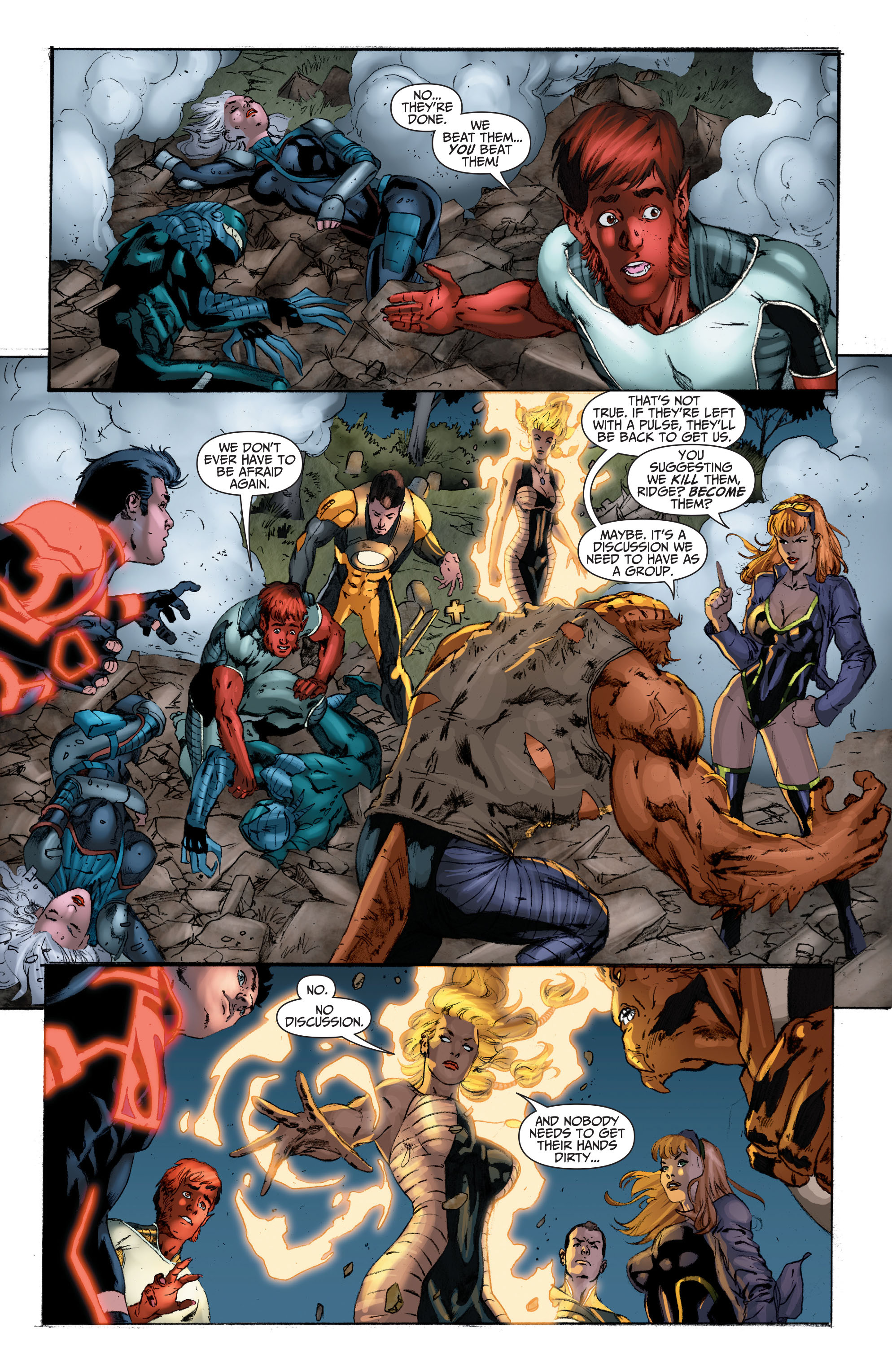 Read online The Ravagers comic -  Issue #7 - 14