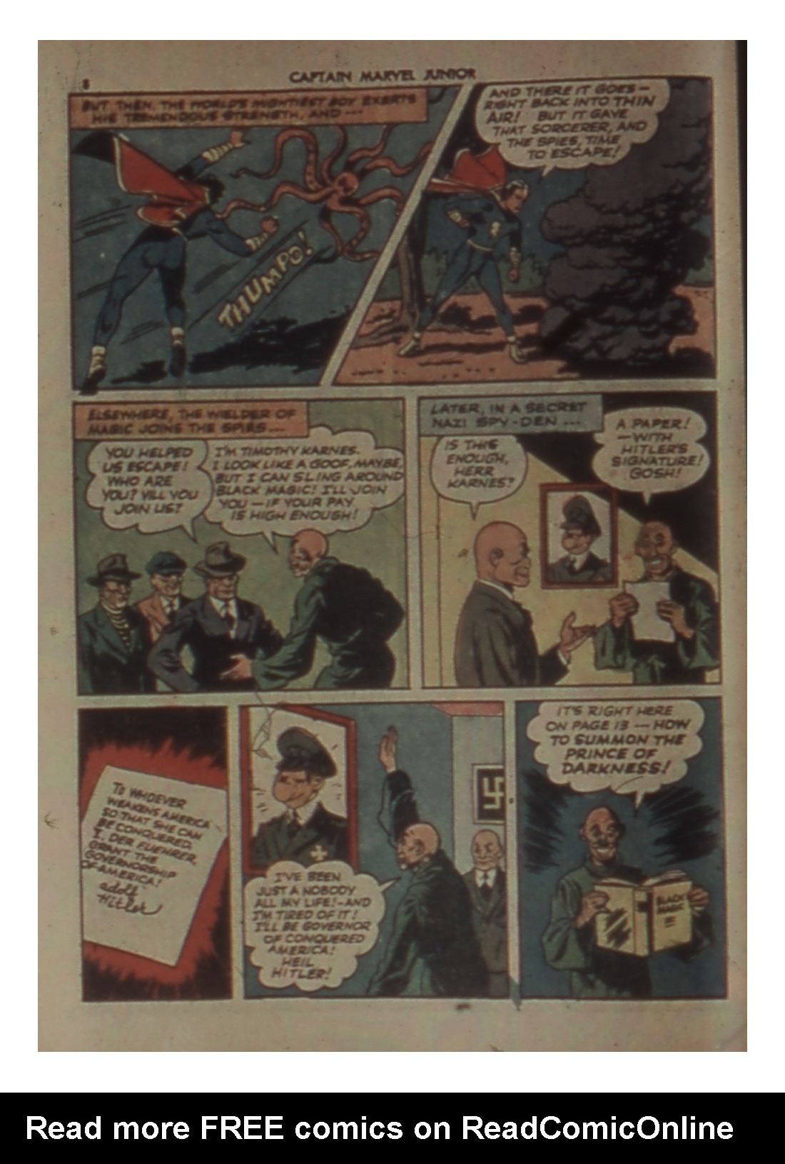 Read online Captain Marvel, Jr. comic -  Issue #4 - 9