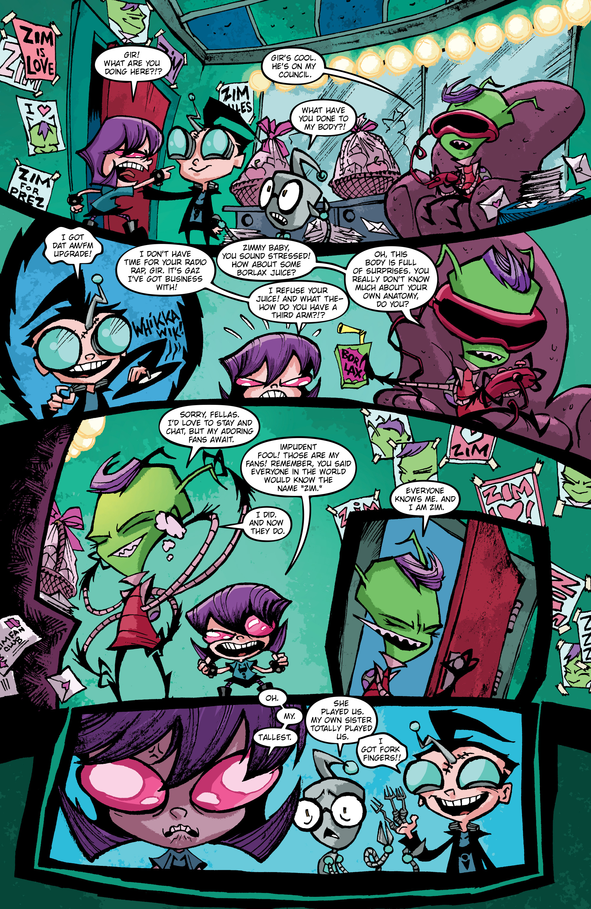 Read online Invader Zim comic -  Issue # _TPB 5 - 122