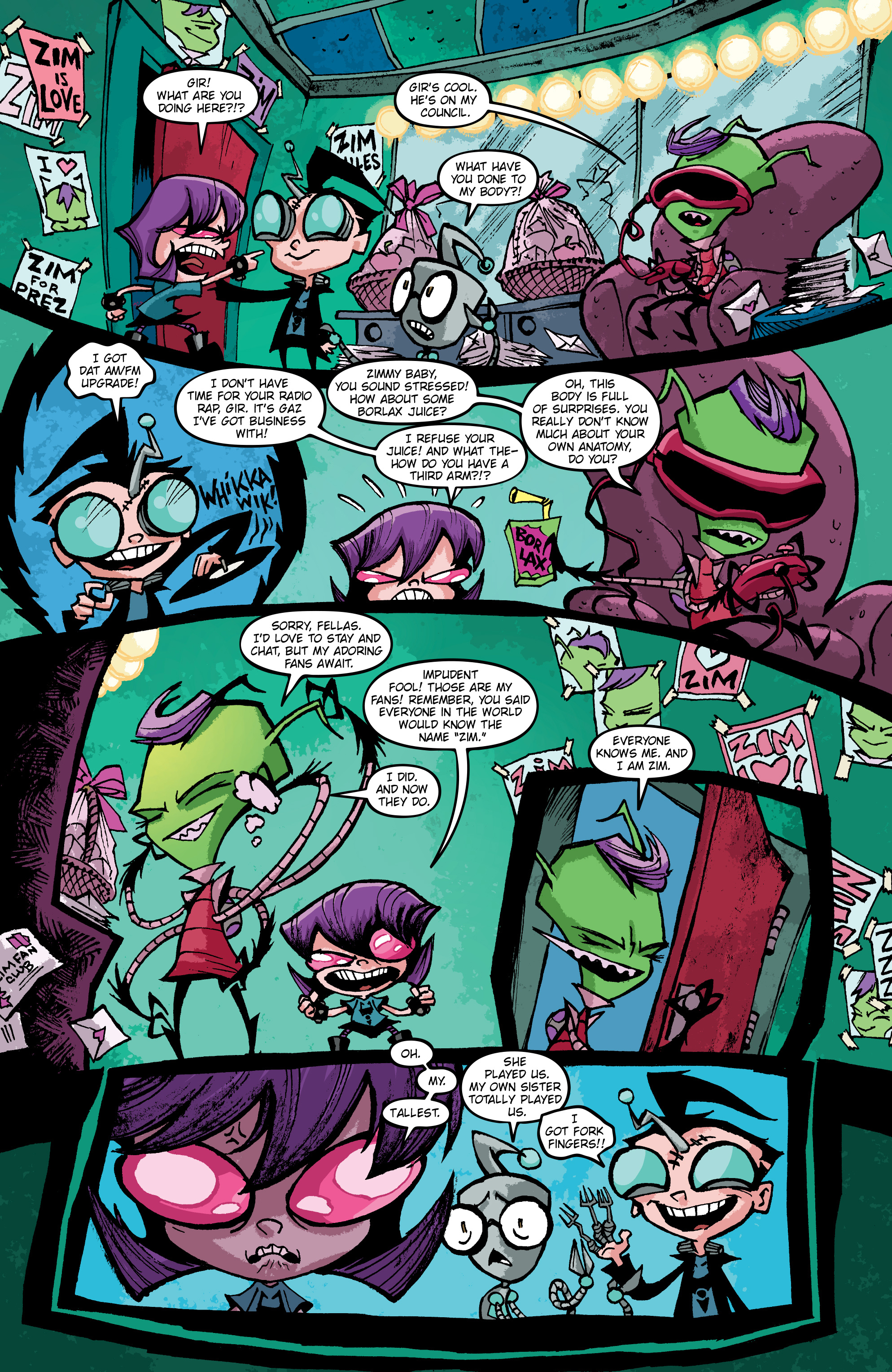 Read online Invader Zim comic -  Issue # _TPB 5 - 122