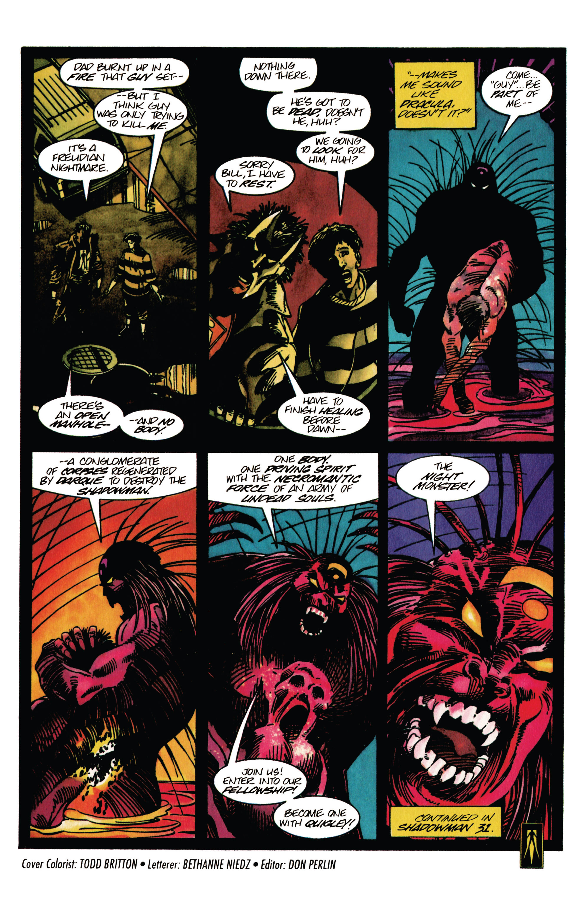 Read online Shadowman (1992) comic -  Issue #30 - 22