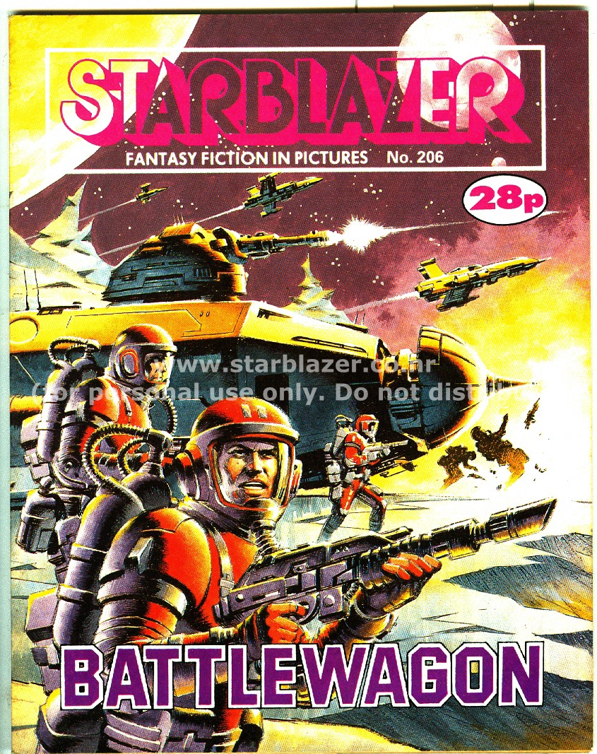 Read online Starblazer comic -  Issue #206 - 2