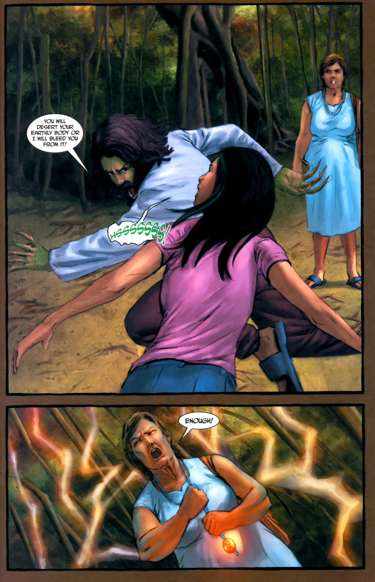 Read online Snake Woman Tale of the Snake Charmer comic -  Issue #4 - 5