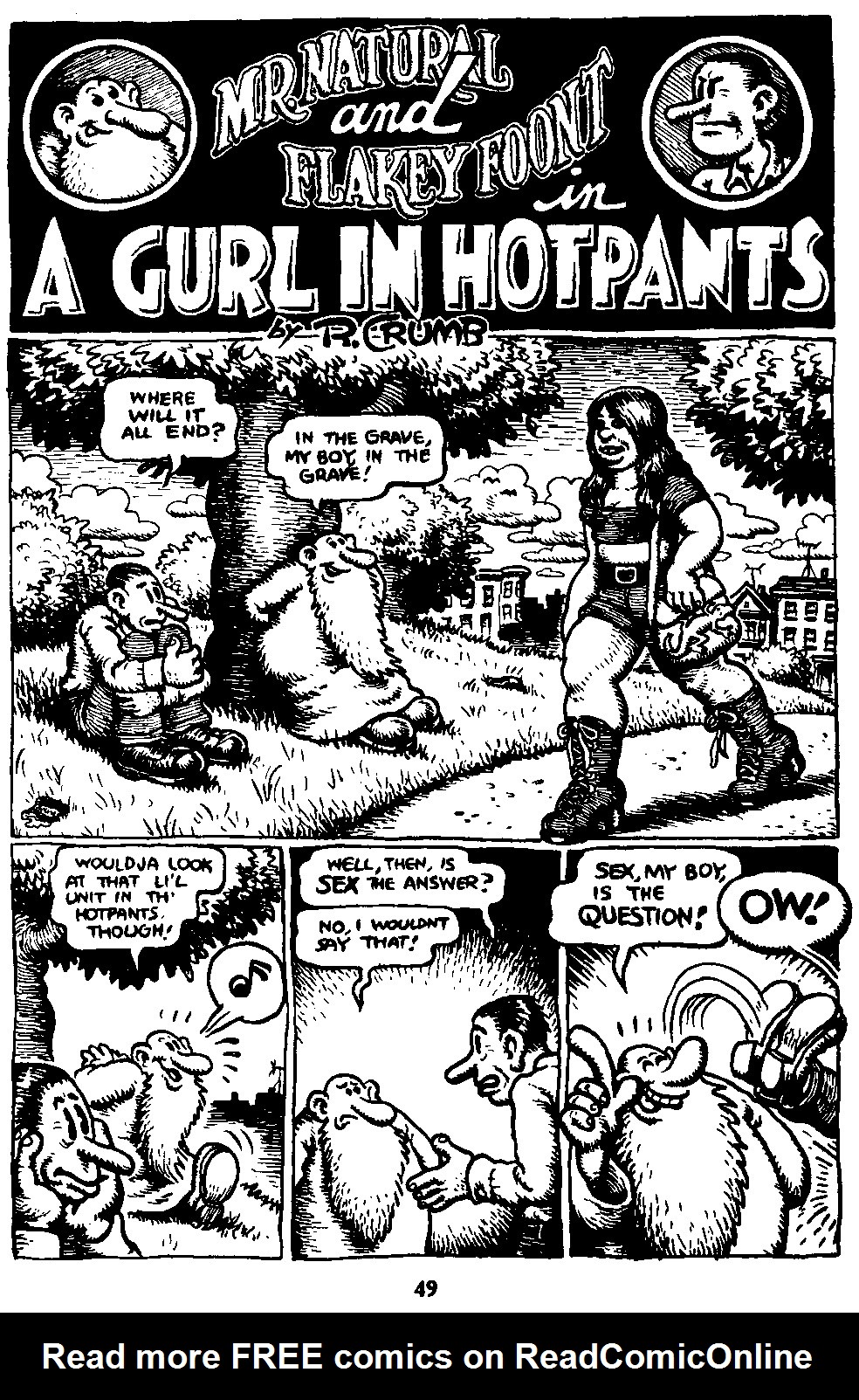 Read online Book of Mr. Natural comic -  Issue # TPB - 49
