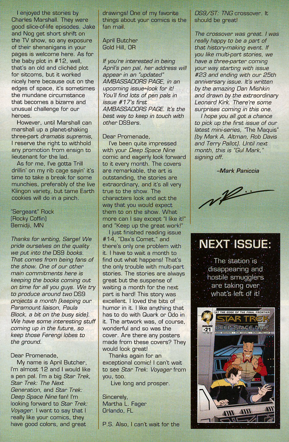 Read online Star Trek: Deep Space Nine (1993) comic -  Issue #20 - 31