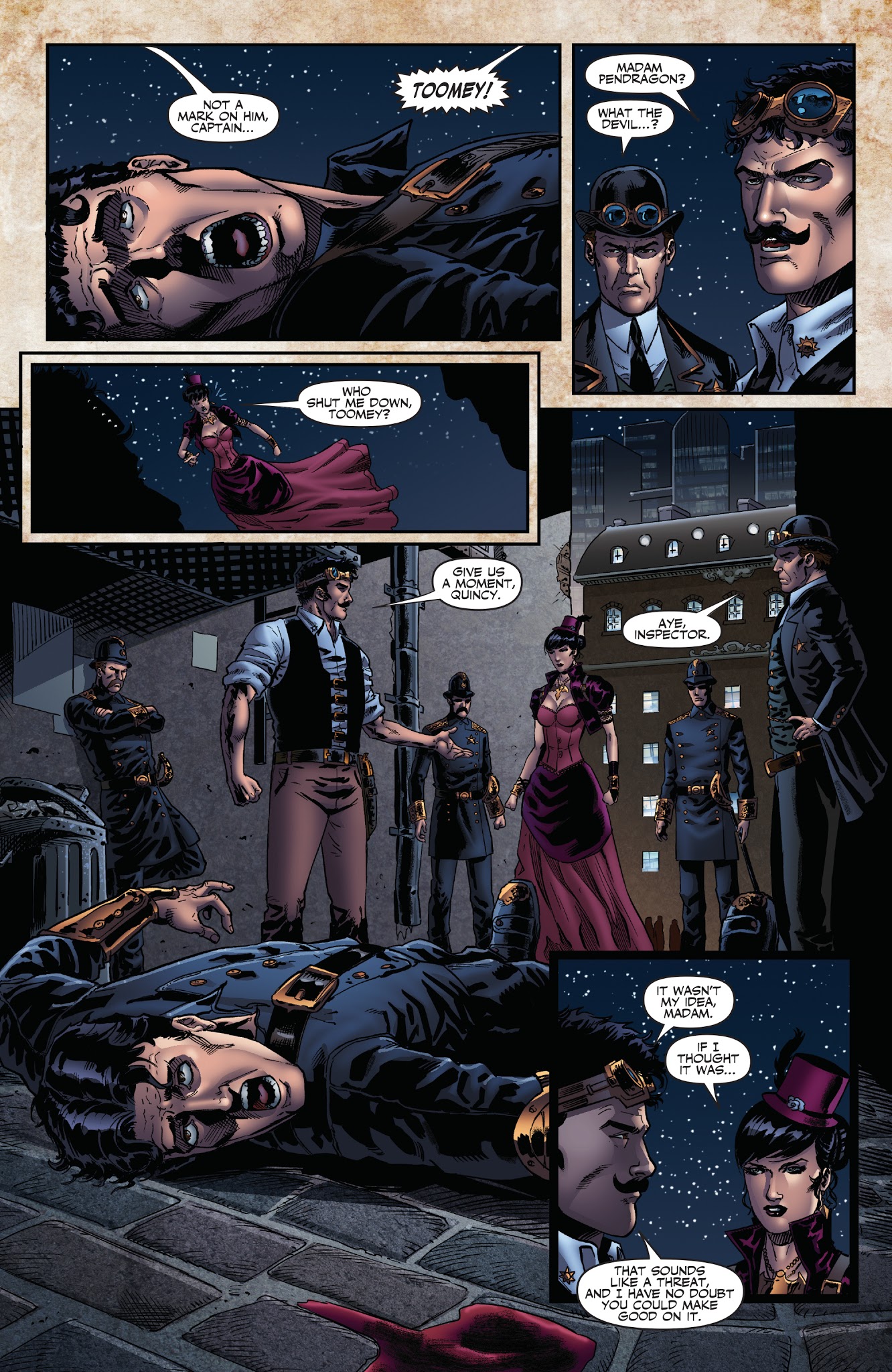 Read online Legenderry: Vampirella comic -  Issue # _TPB - 15
