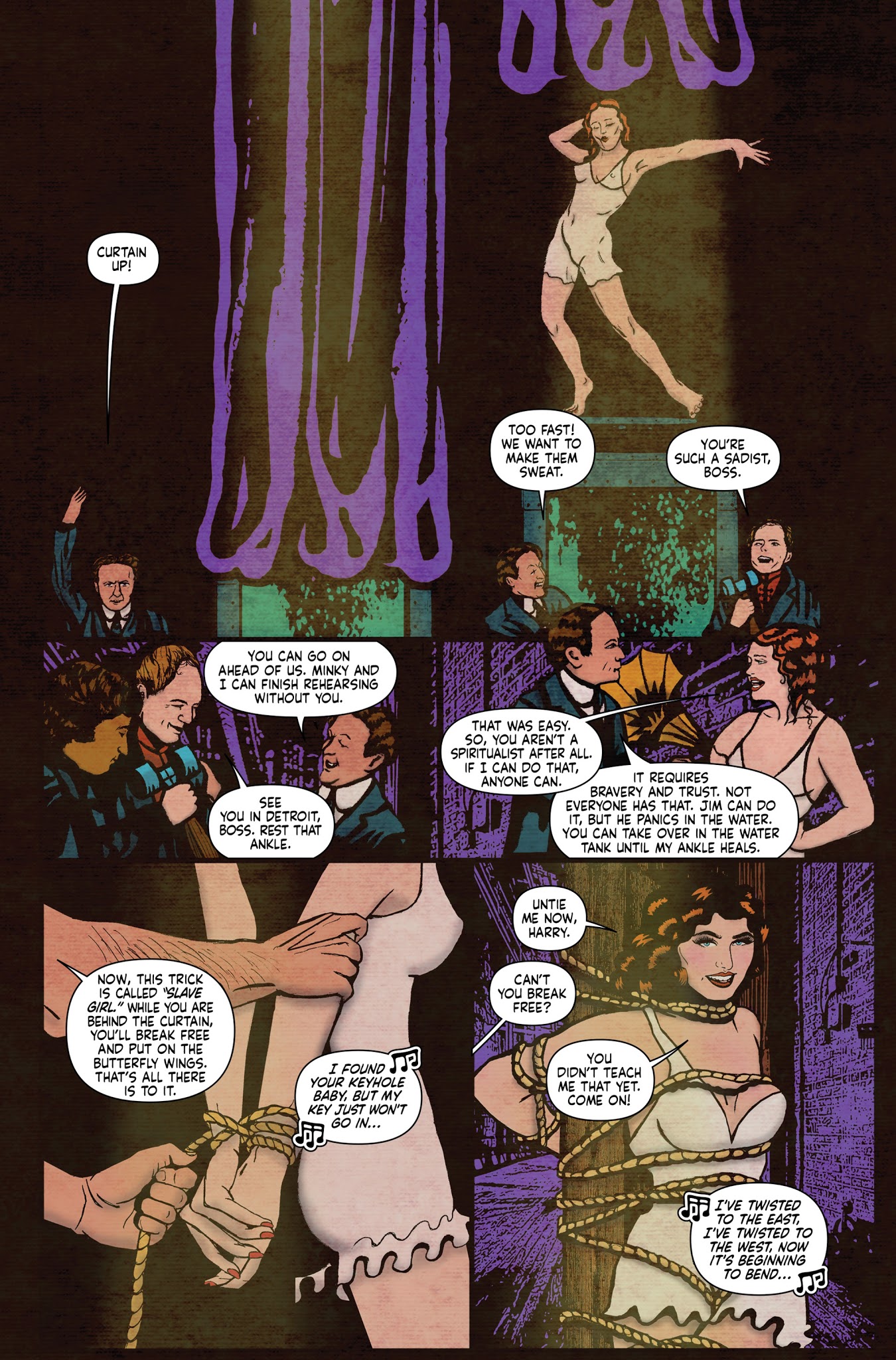 Read online Minky Woodcock: The Girl who Handcuffed Houdini comic -  Issue #2 - 21