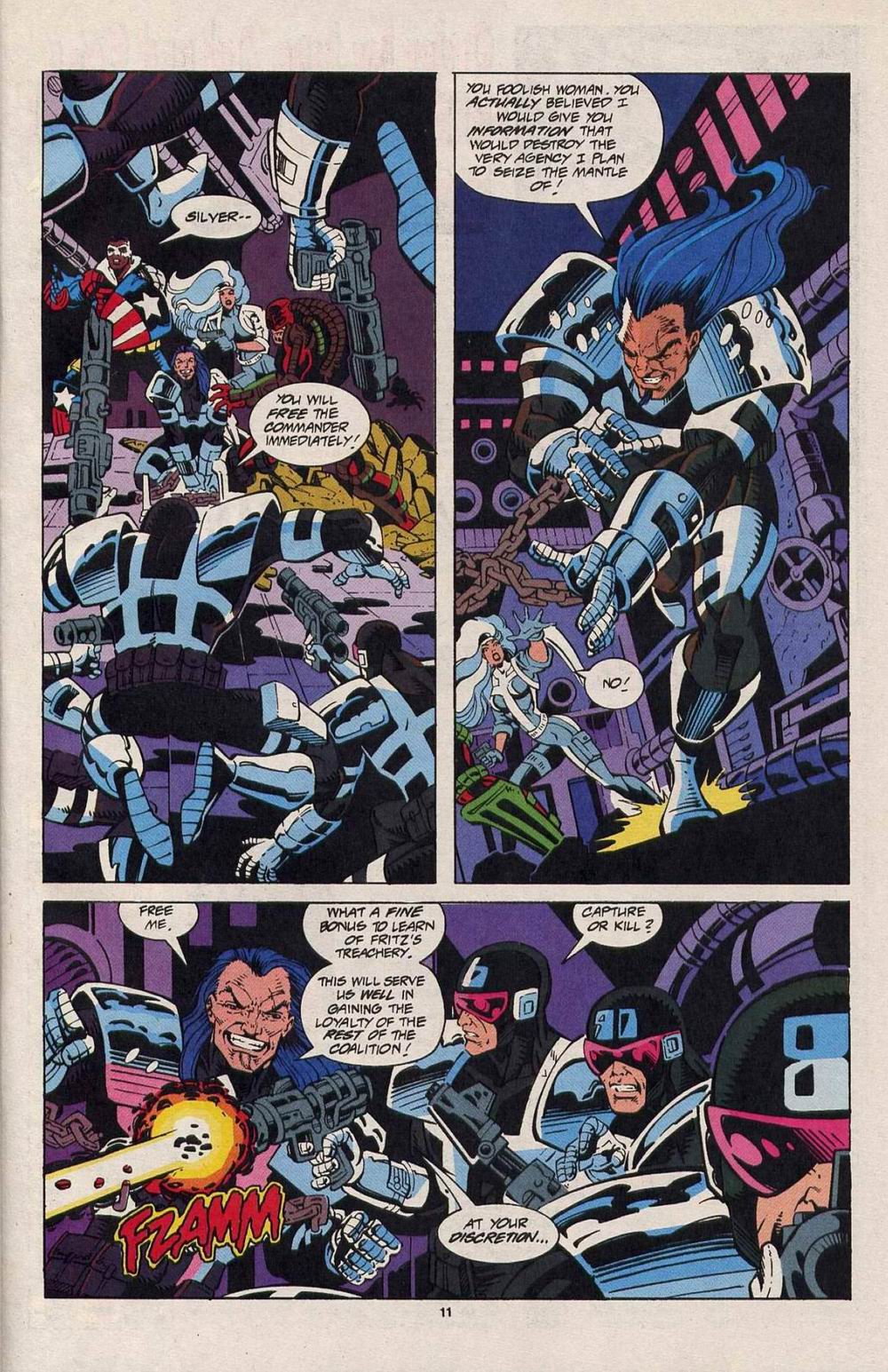 Read online Silver Sable and the Wild Pack comic -  Issue #25 - 9