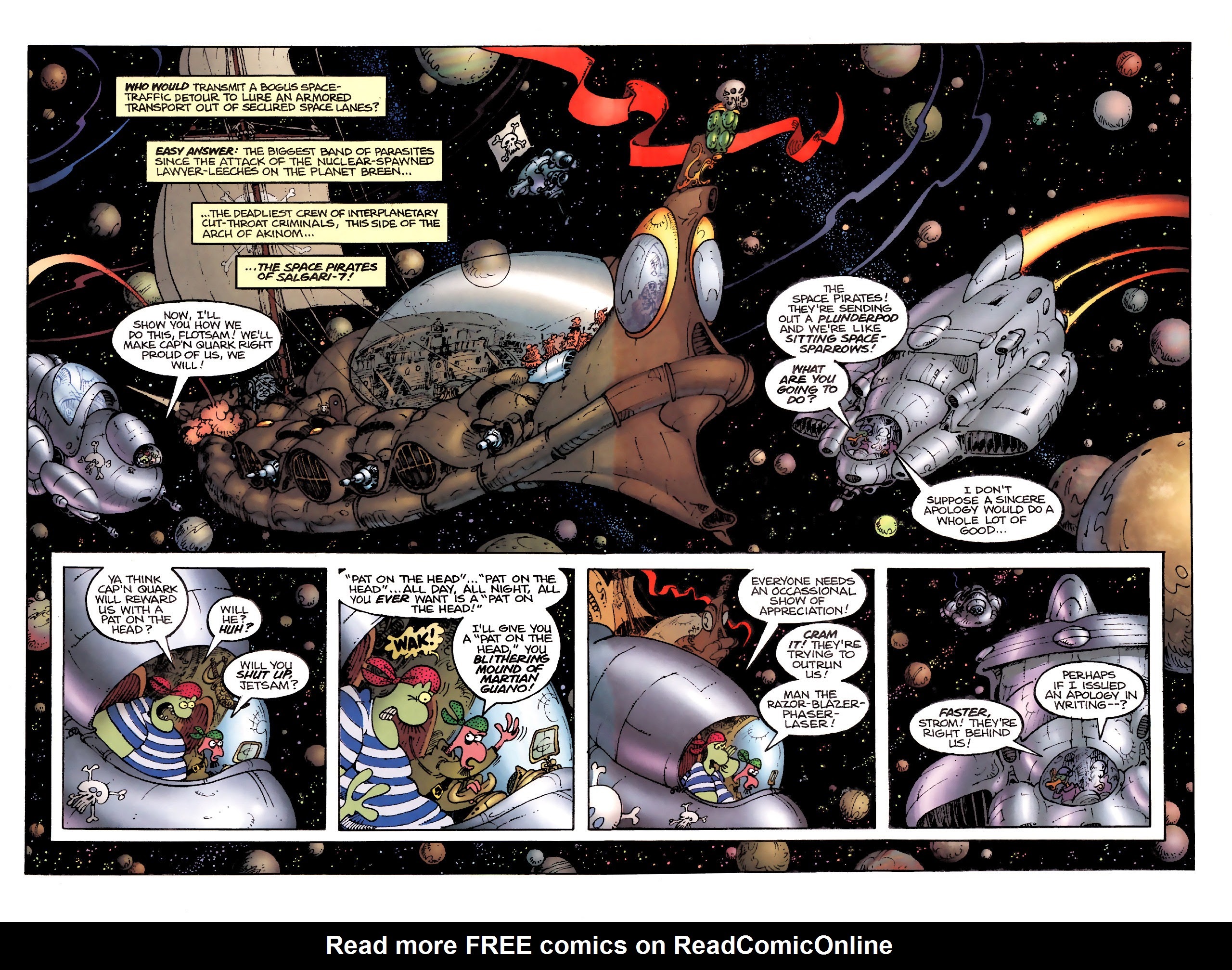 Read online Space Circus comic -  Issue #1 - 4