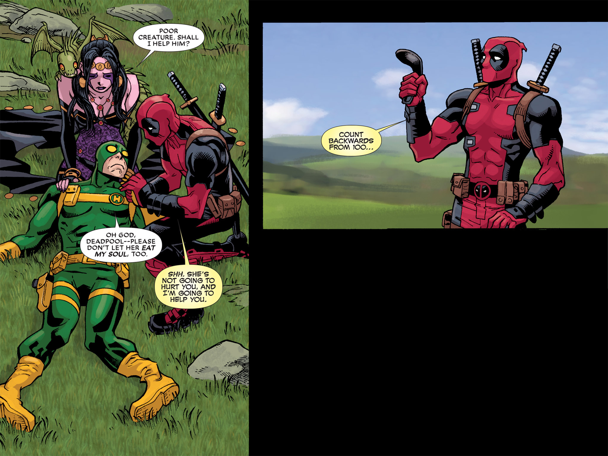 Read online Deadpool: The Gauntlet Infinite Comic comic -  Issue #8 - 8