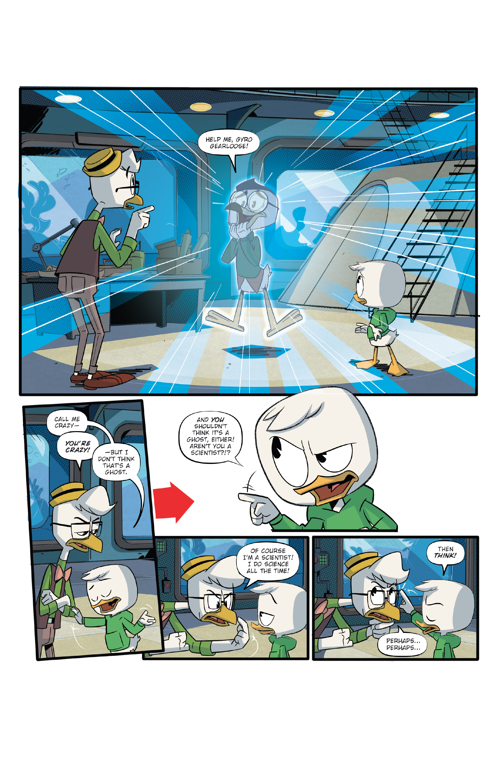 Read online DuckTales: Silence and Science comic -  Issue #2 - 13
