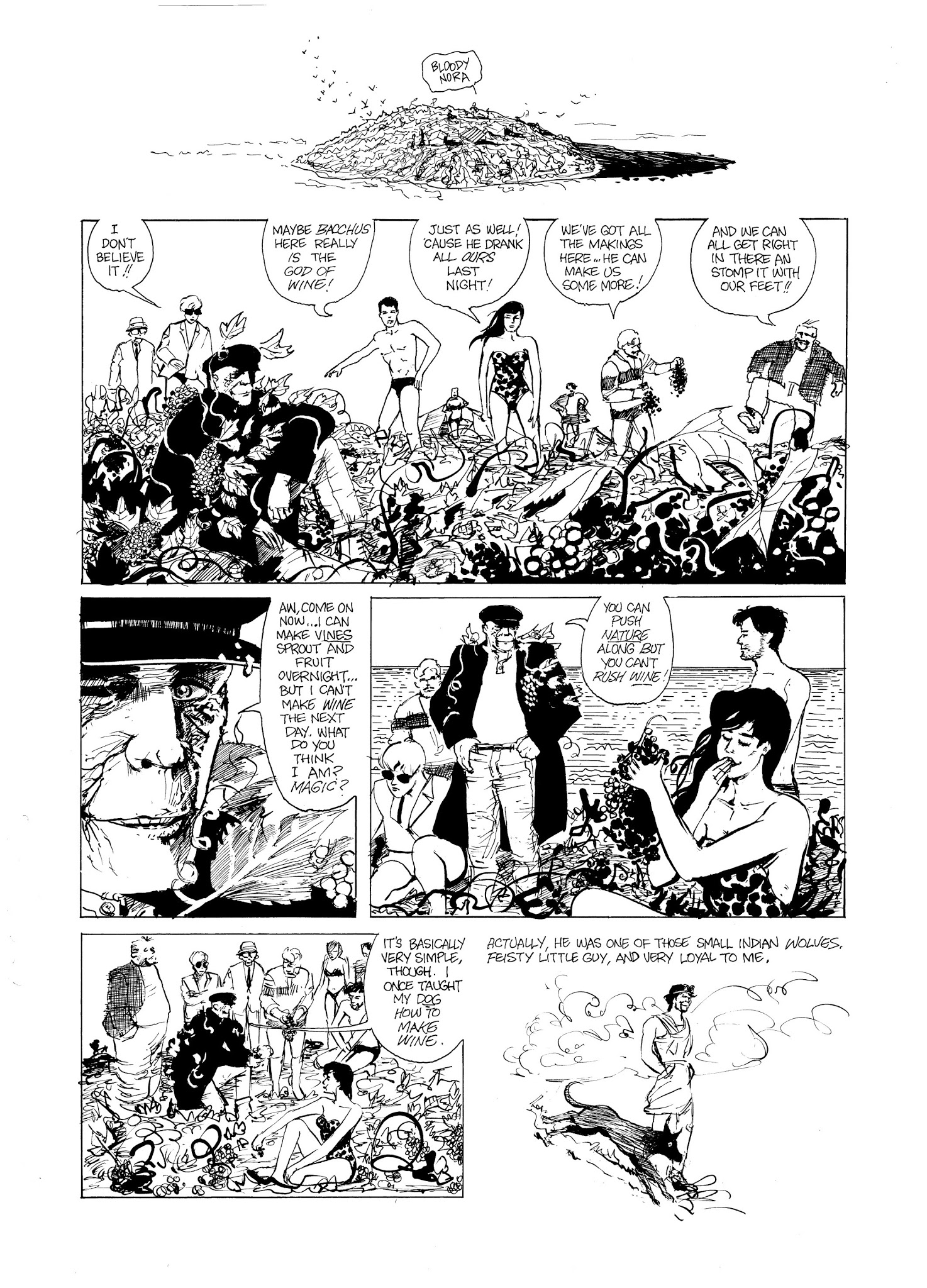 Read online Eddie Campbell's Bacchus comic -  Issue # TPB 2 - 90