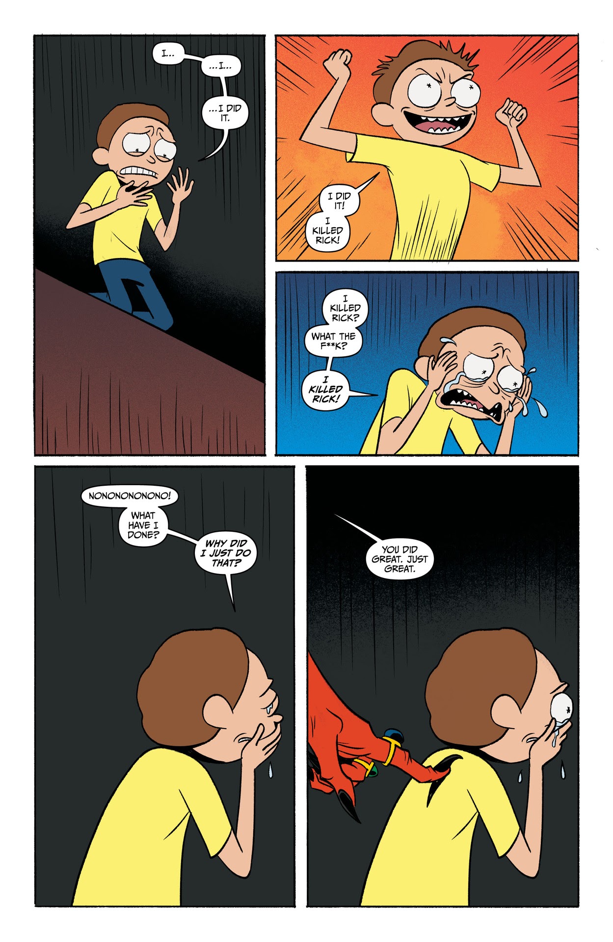 Read online Rick and Morty: Go to Hell comic -  Issue #4 - 23