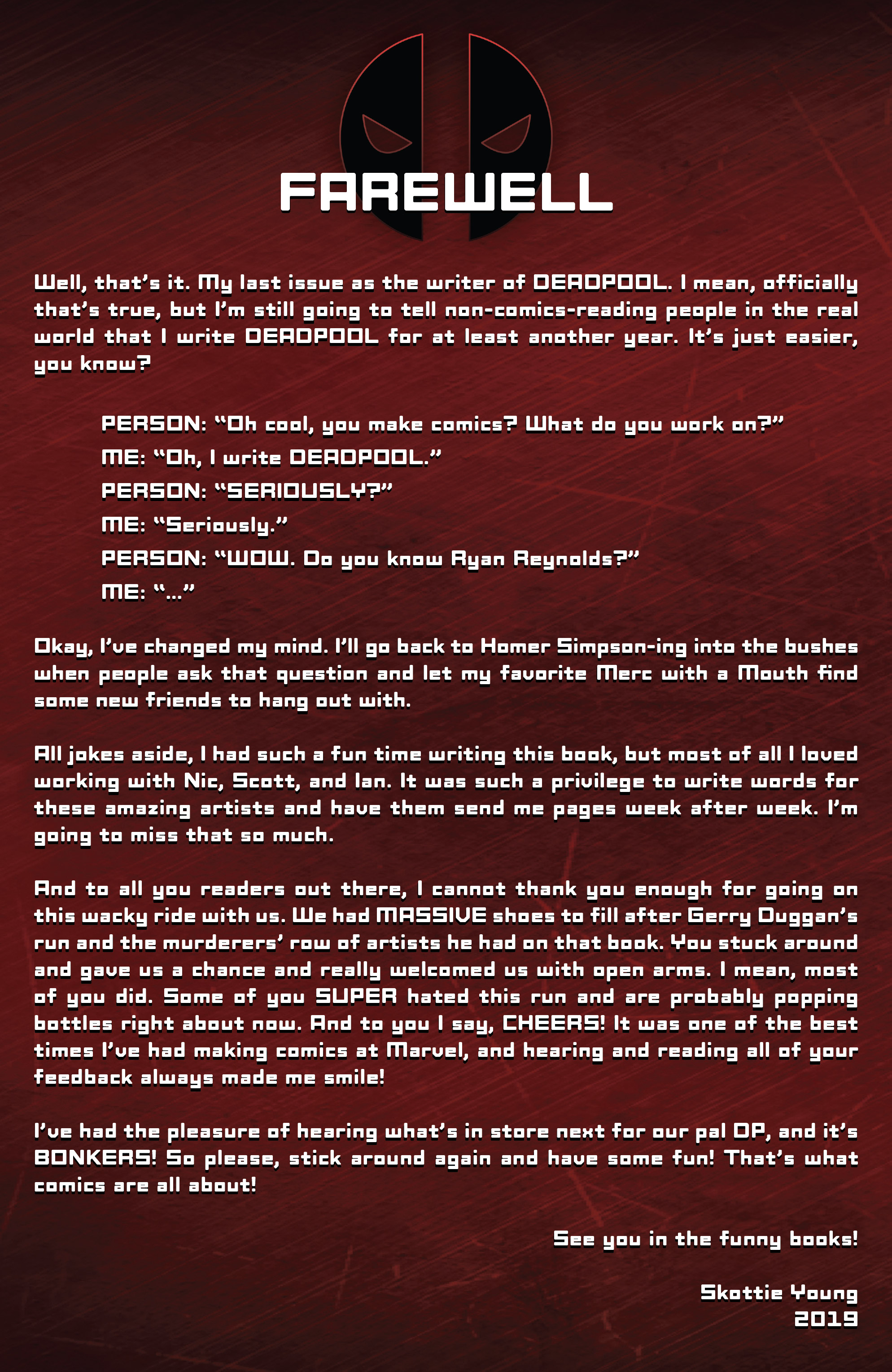 Read online Deadpool (2018) comic -  Issue #15 - 33