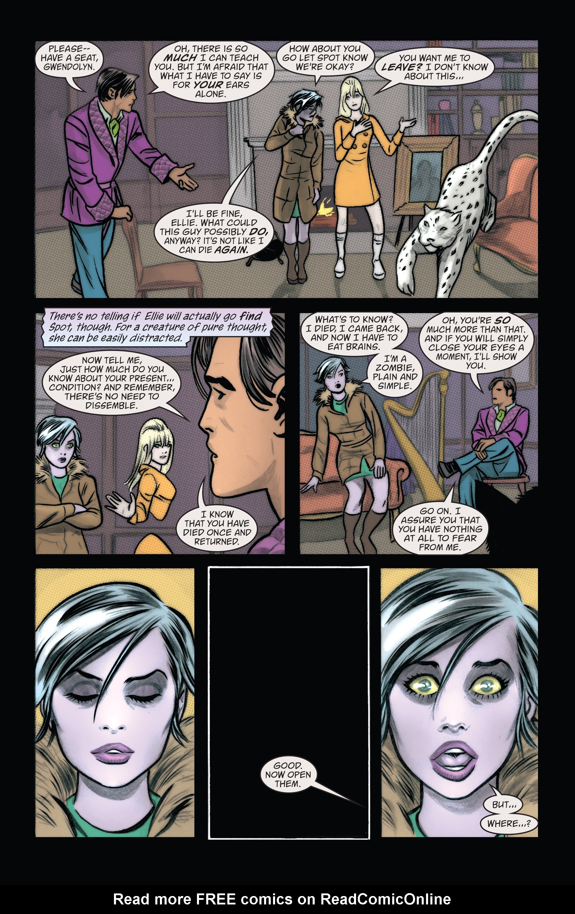 Read online iZombie comic -  Issue #4 - 10