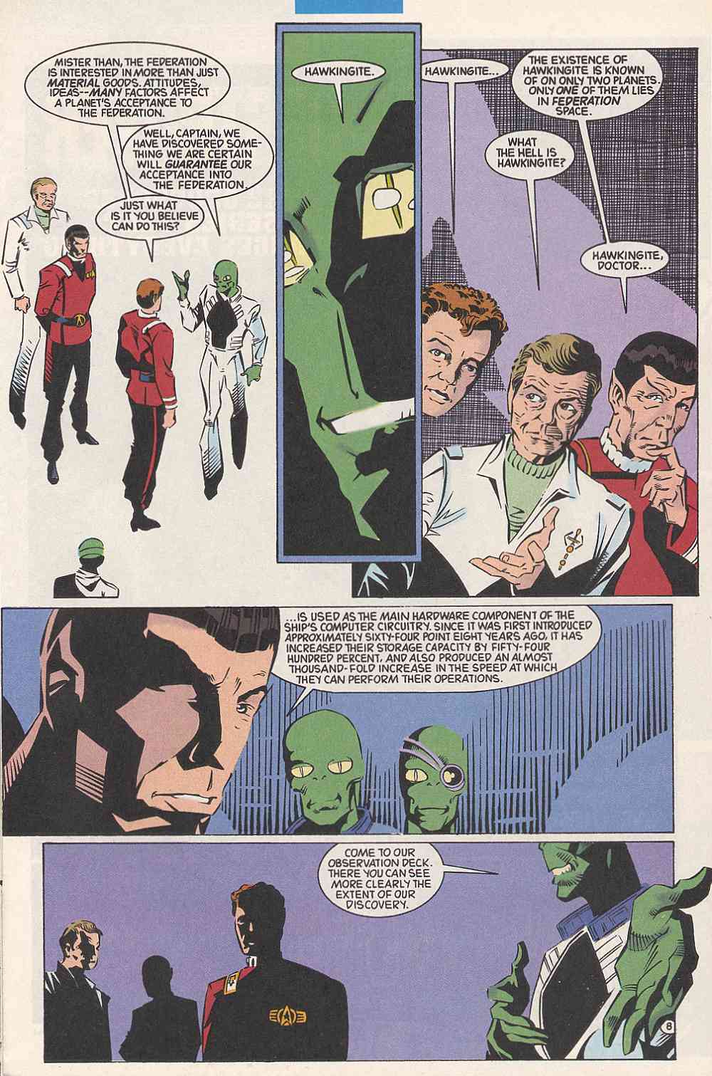 Read online Star Trek (1989) comic -  Issue #29 - 10