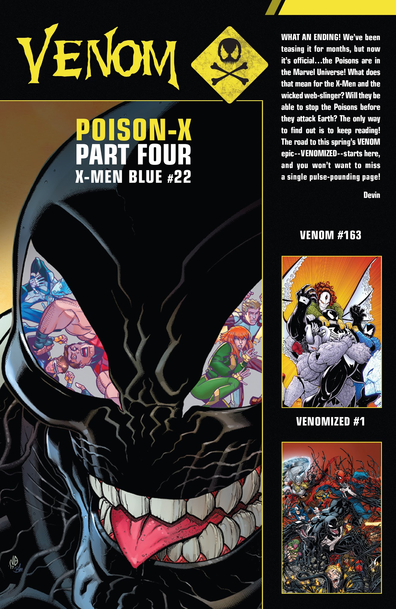 Read online Venom (2016) comic -  Issue #162 - 22