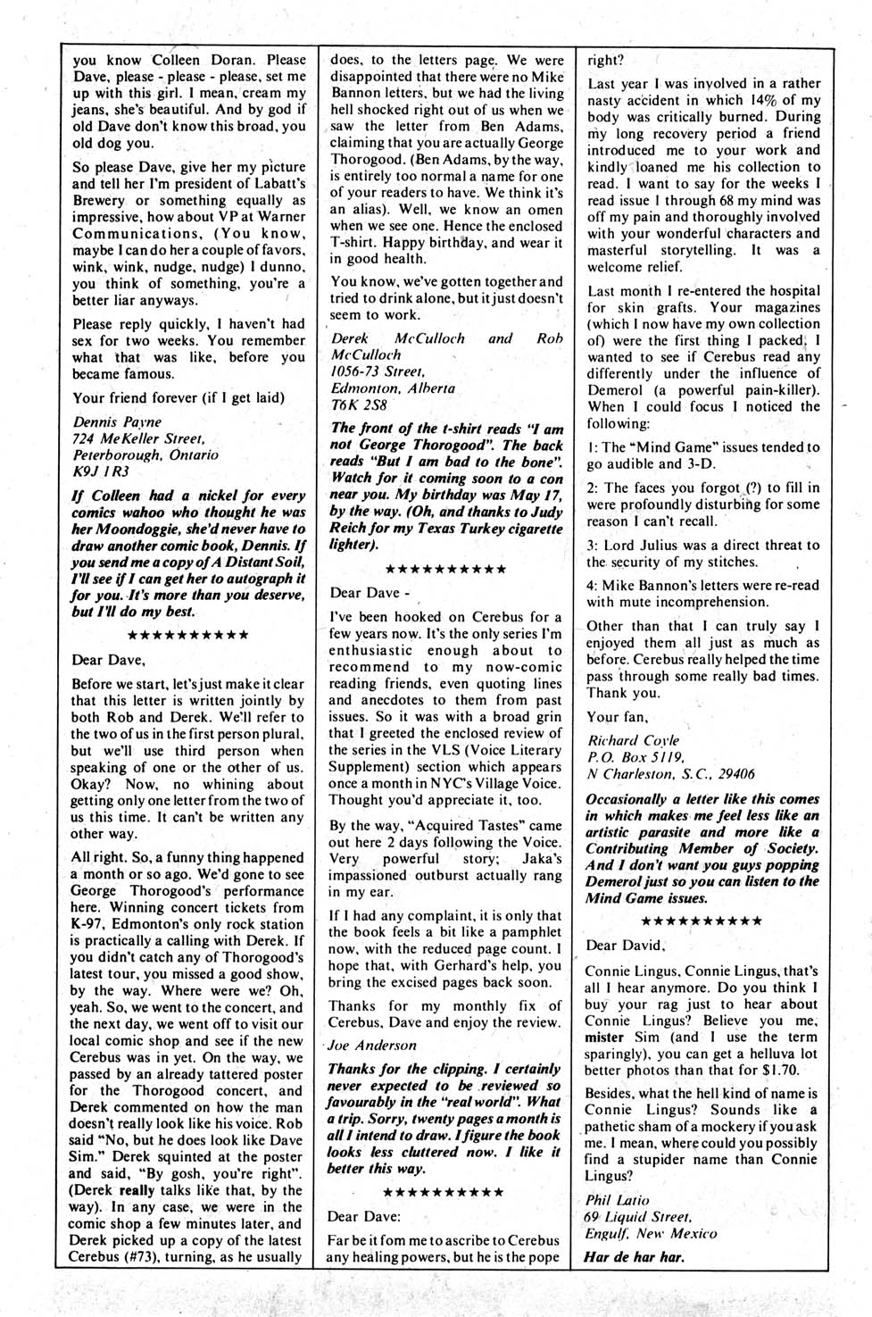Cerebus Issue #76 #76 - English 26