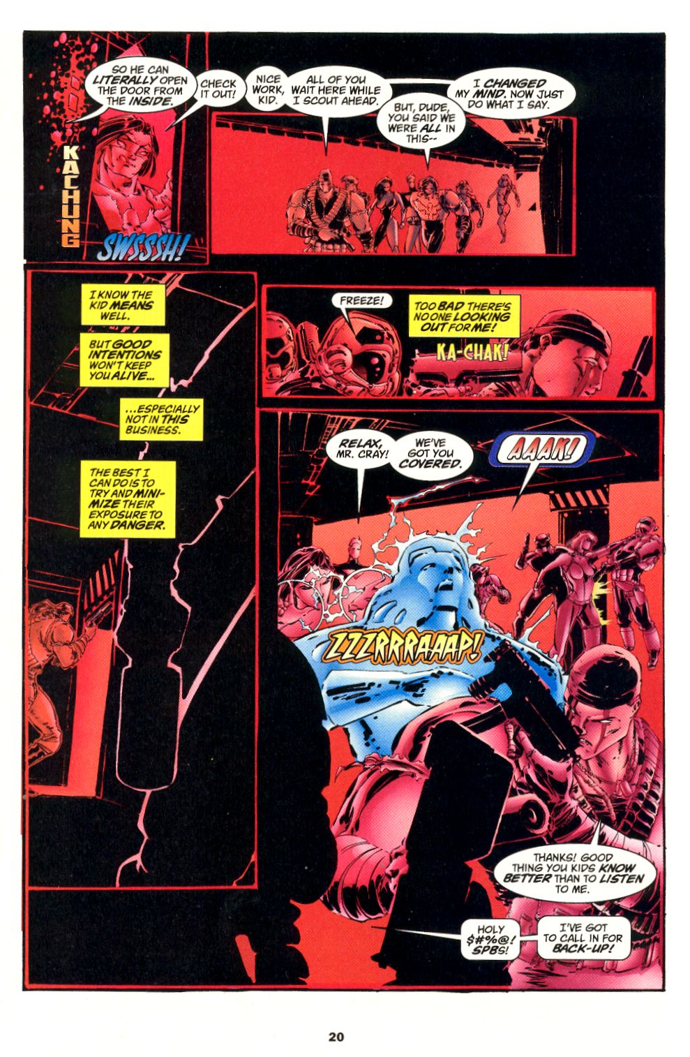 Read online Deathblow comic -  Issue #20 - 21