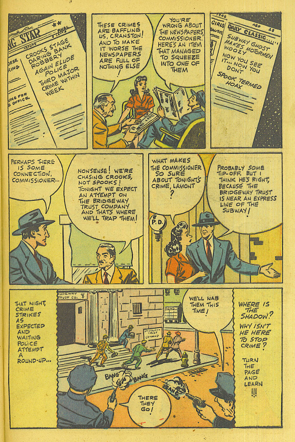 Read online Shadow Comics comic -  Issue #71 - 40