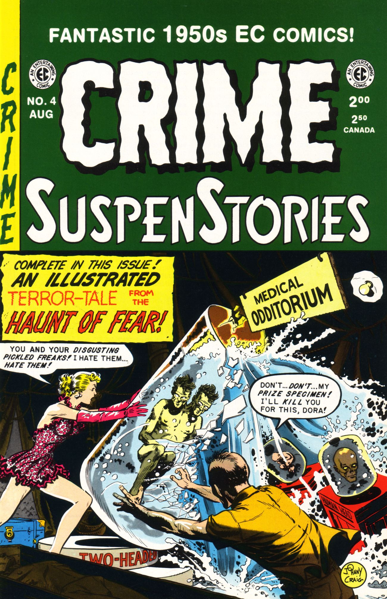 Read online Crime SuspenStories comic -  Issue #4 - 1