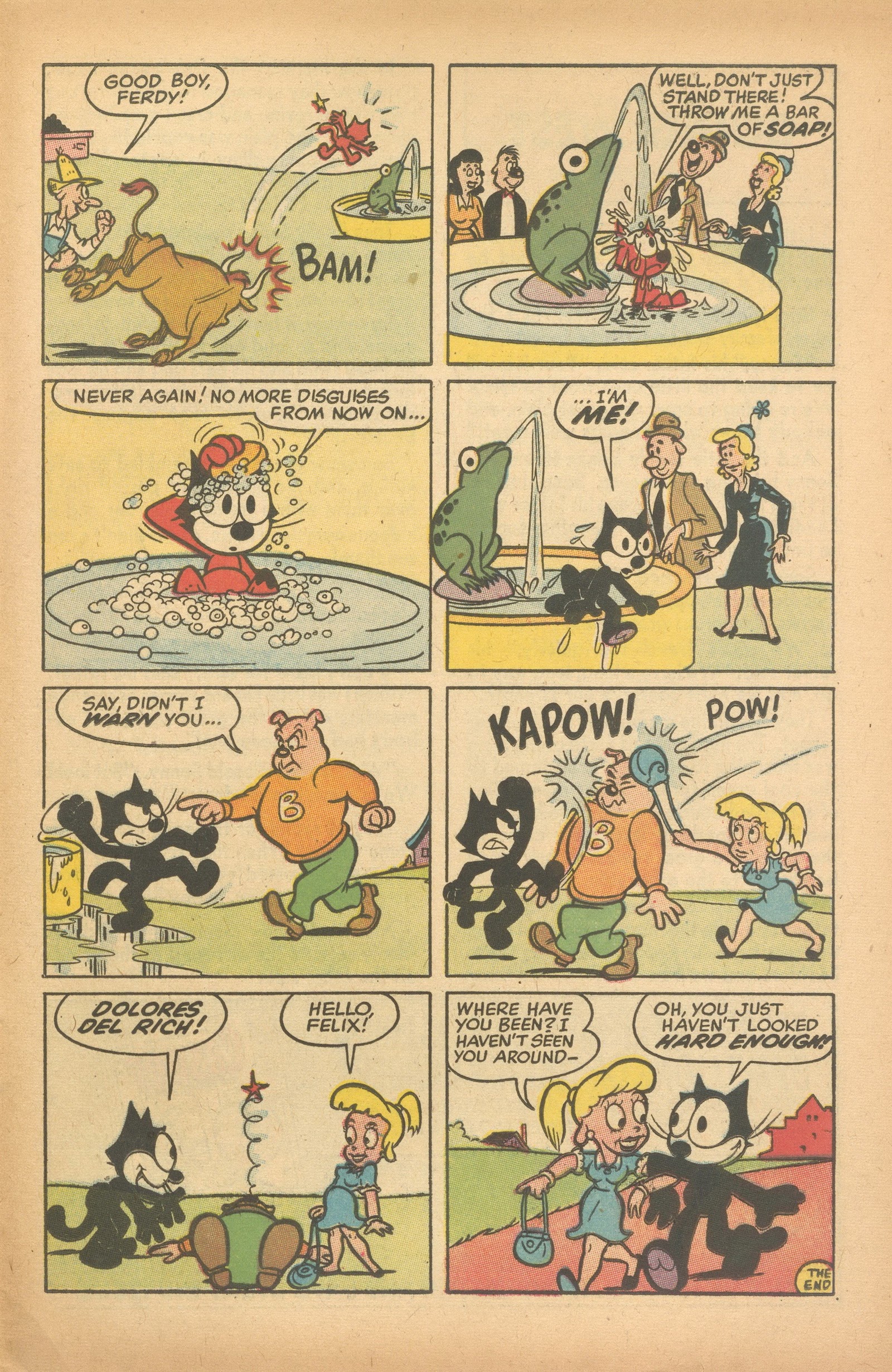 Read online Felix the Cat (1955) comic -  Issue #83 - 24