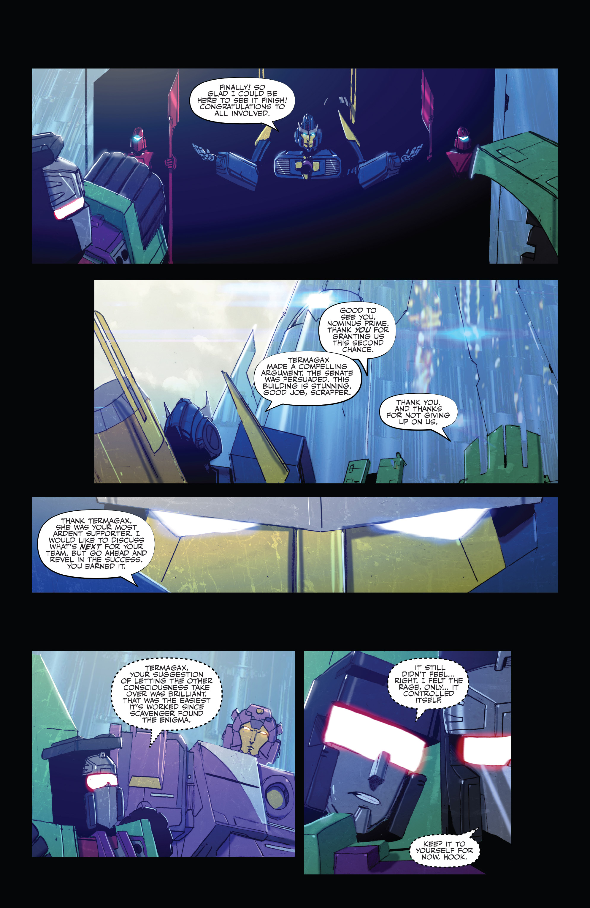Read online Transformers: Galaxies comic -  Issue #3 - 18