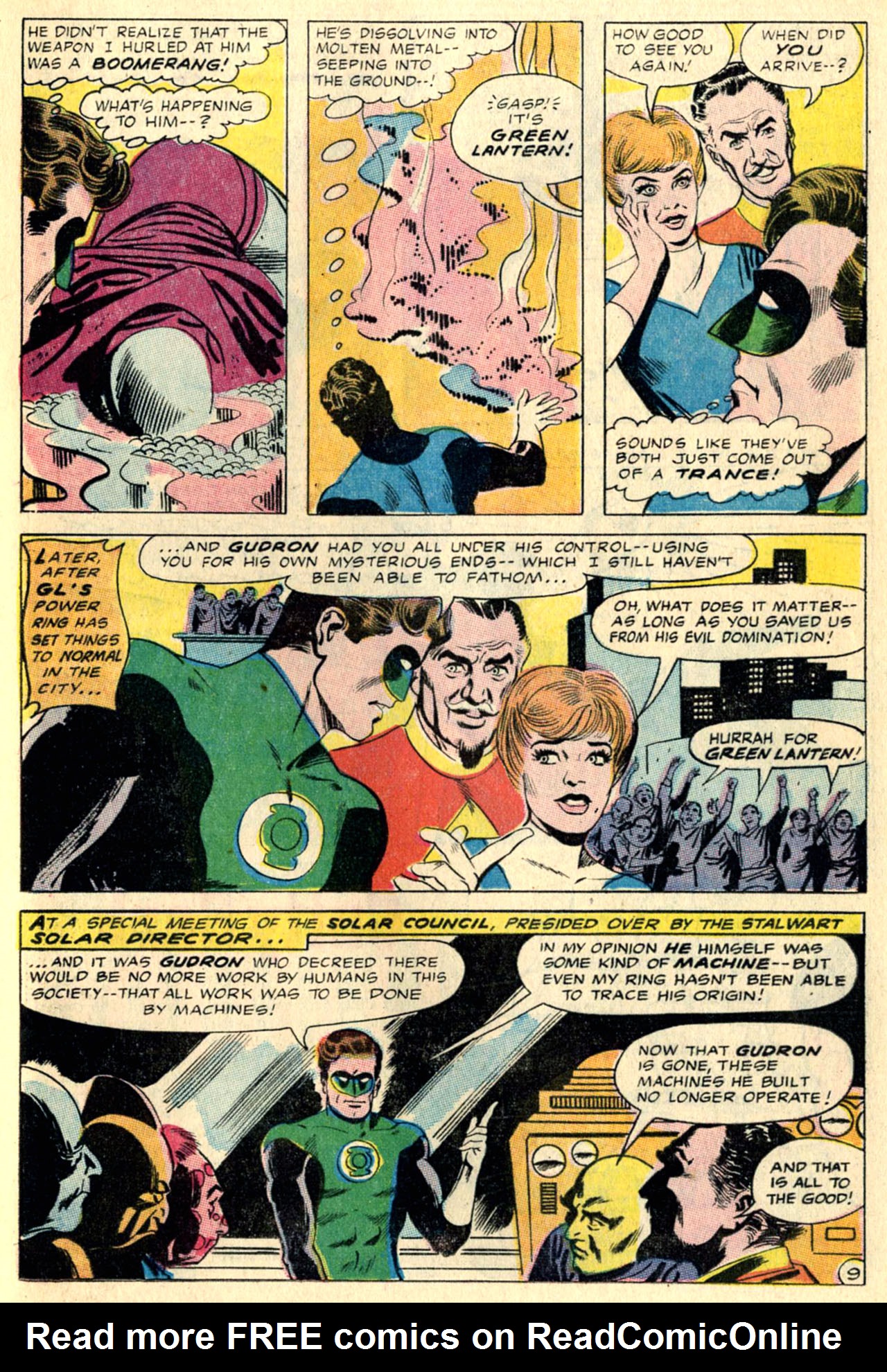 Read online Green Lantern (1960) comic -  Issue #66 - 13