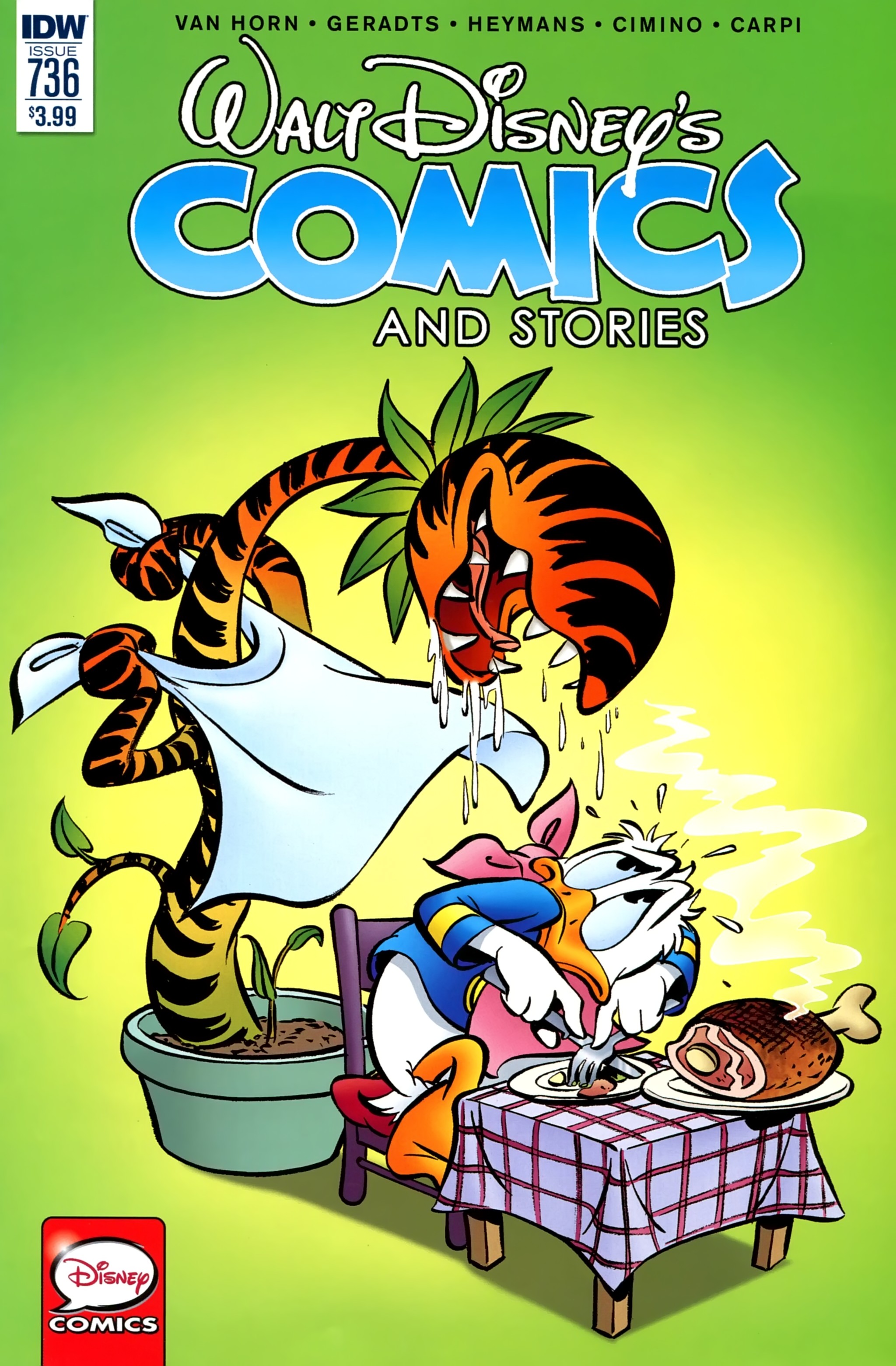 Read online Walt Disney's Comics and Stories comic -  Issue #736 - 1