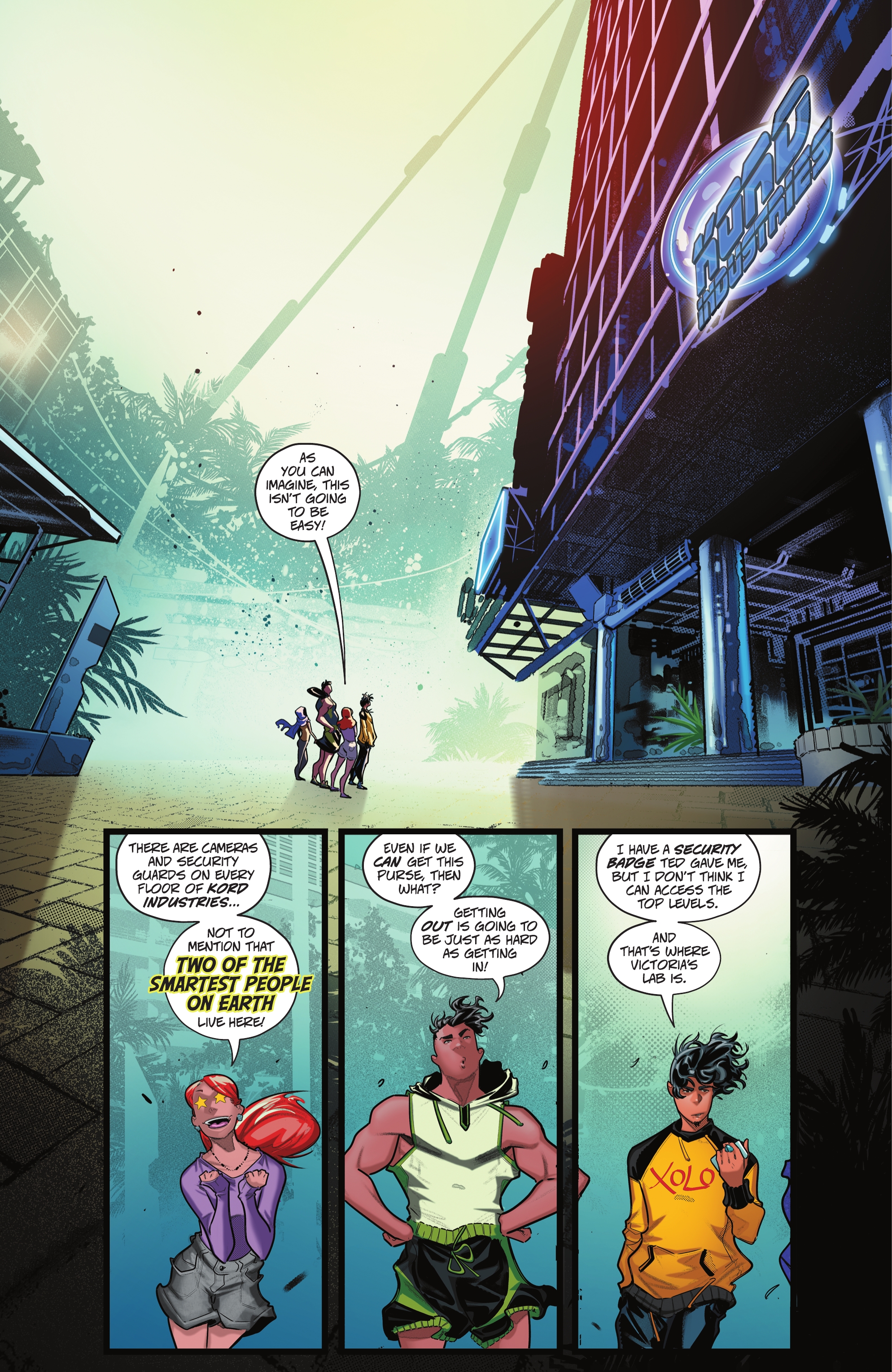 Read online Blue Beetle: Graduation Day comic -  Issue #4 - 9