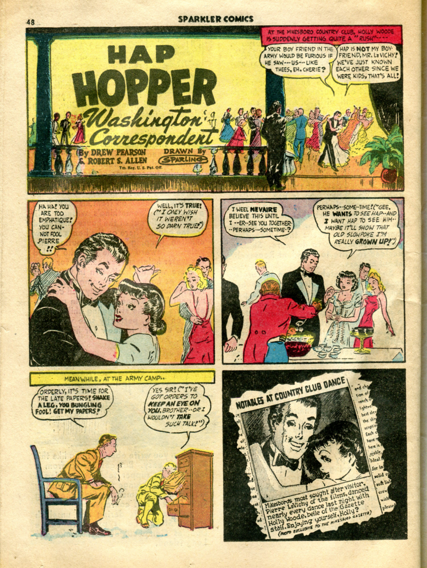 Read online Sparkler Comics comic -  Issue #13 - 50