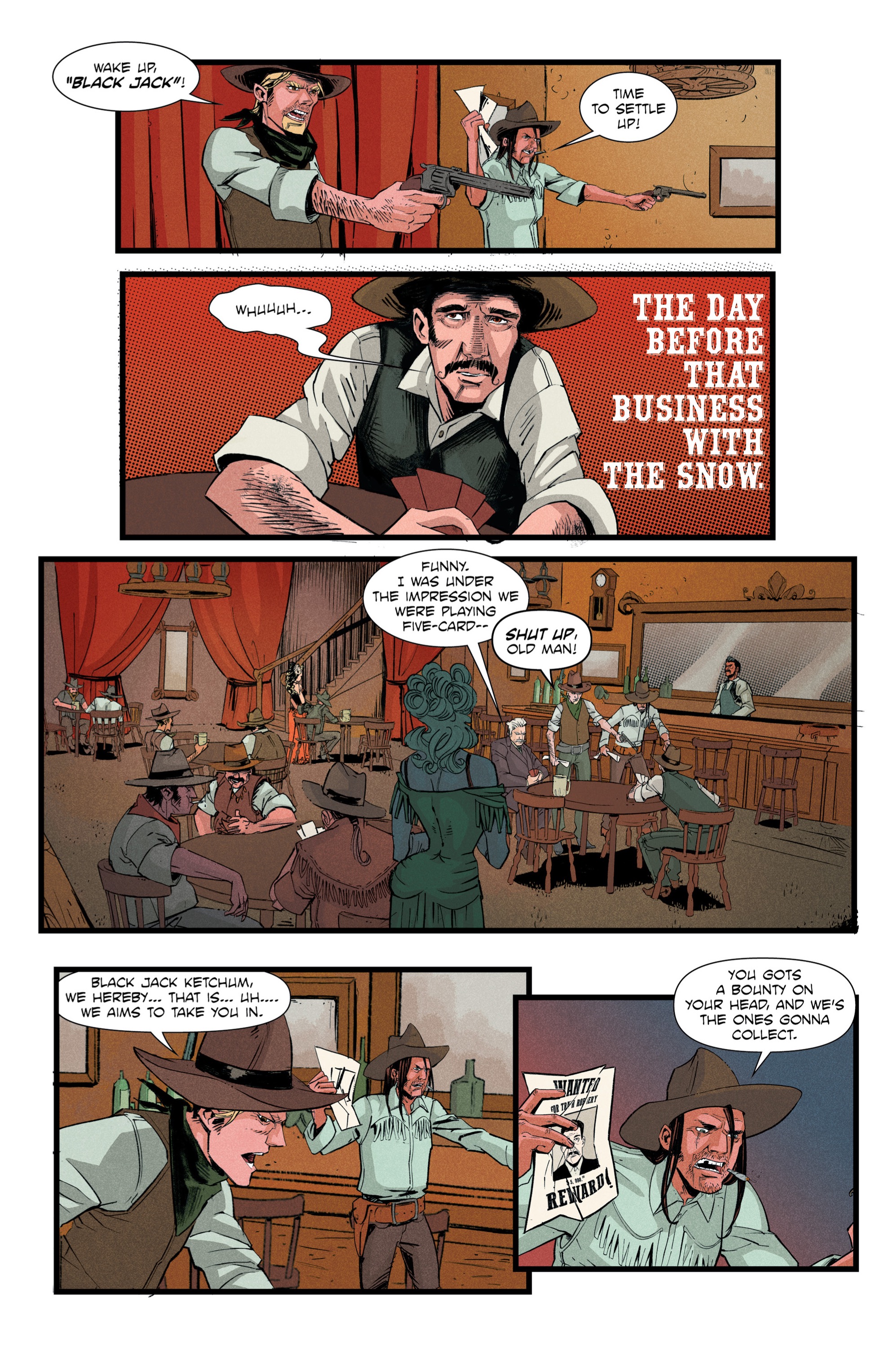 Read online Black Jack Ketchum comic -  Issue #1 - 12