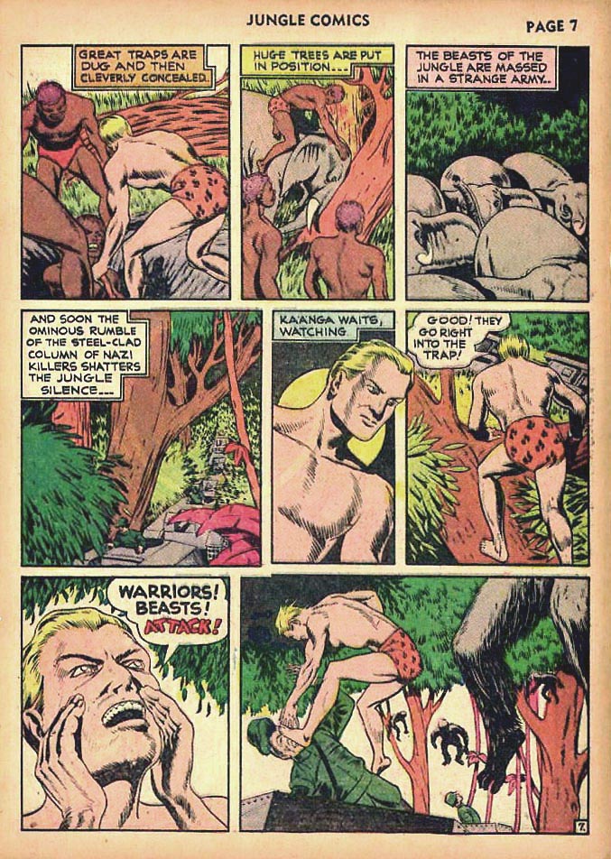Read online Jungle Comics comic -  Issue #24 - 9