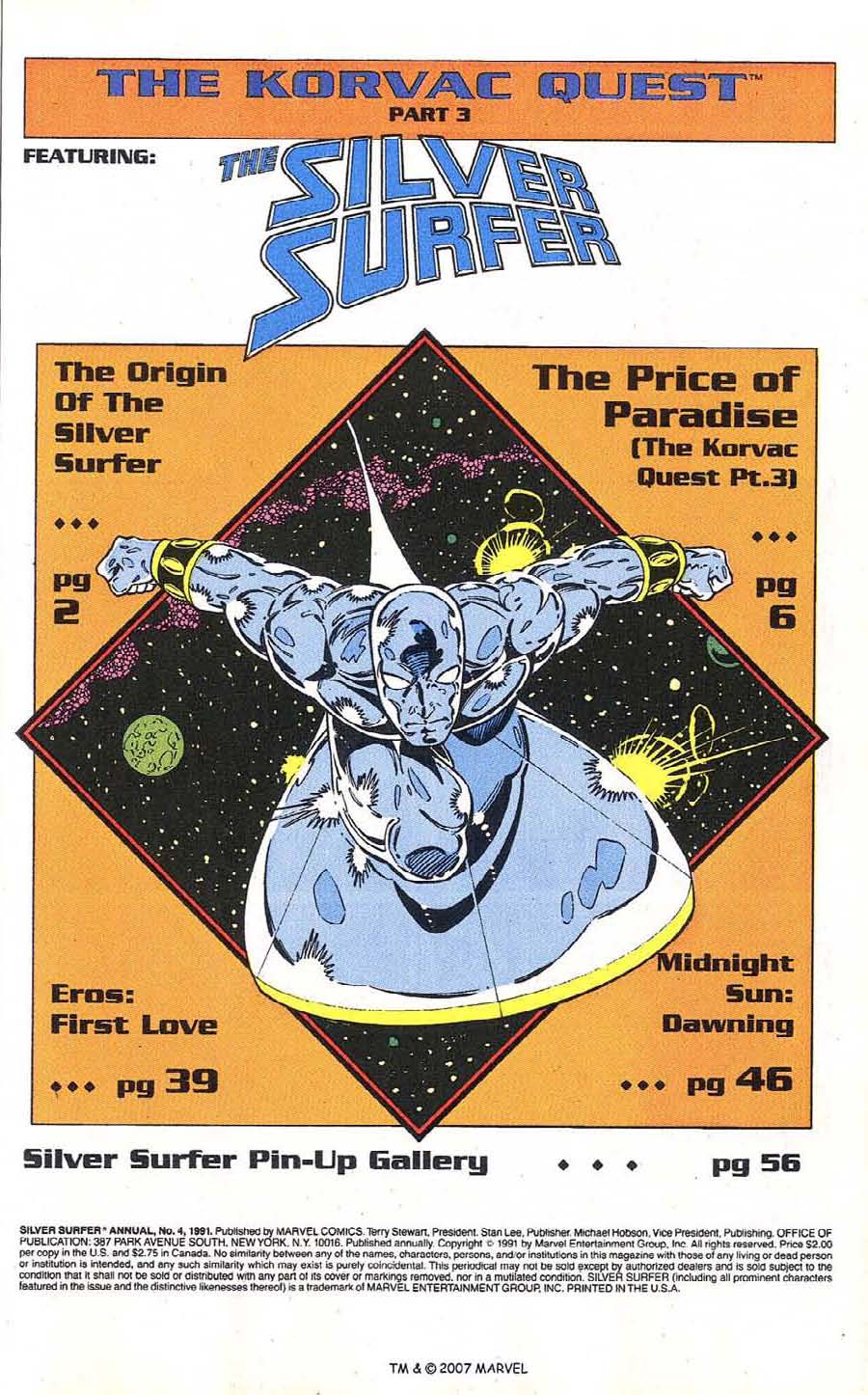 Read online Silver Surfer (1987) comic -  Issue # _Annual 4 - 3