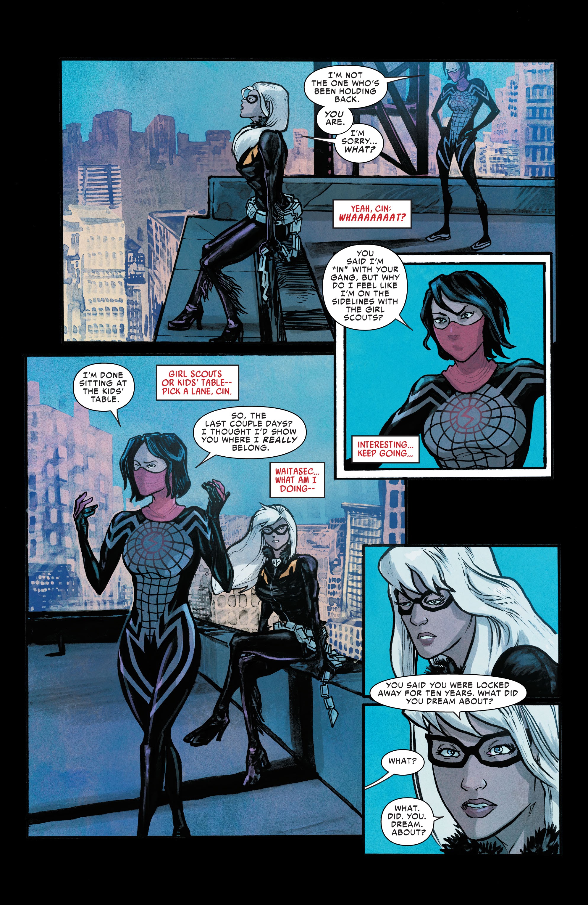 Read online Silk: Out of the Spider-Verse comic -  Issue # TPB 2 (Part 3) - 49