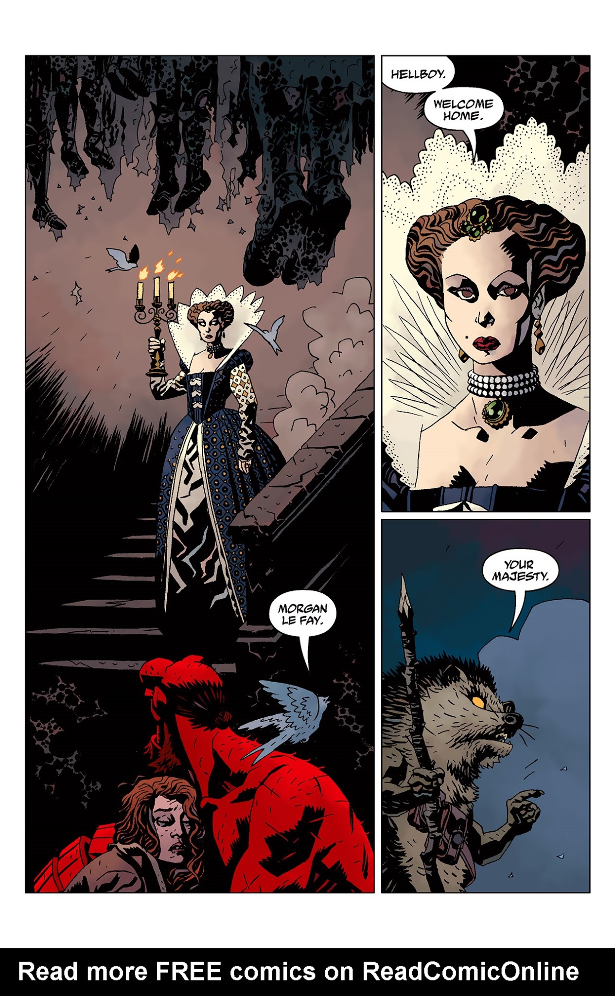 Read online Hellboy: The Wild Hunt comic -  Issue #5 - 17
